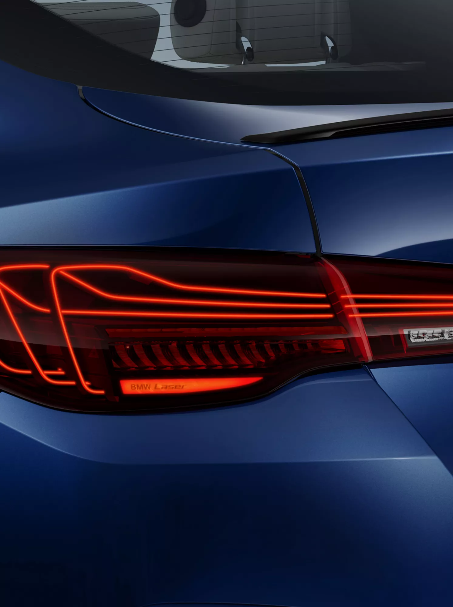 Design des feux arrière de la BMW M440 Gran Coupé (G26)