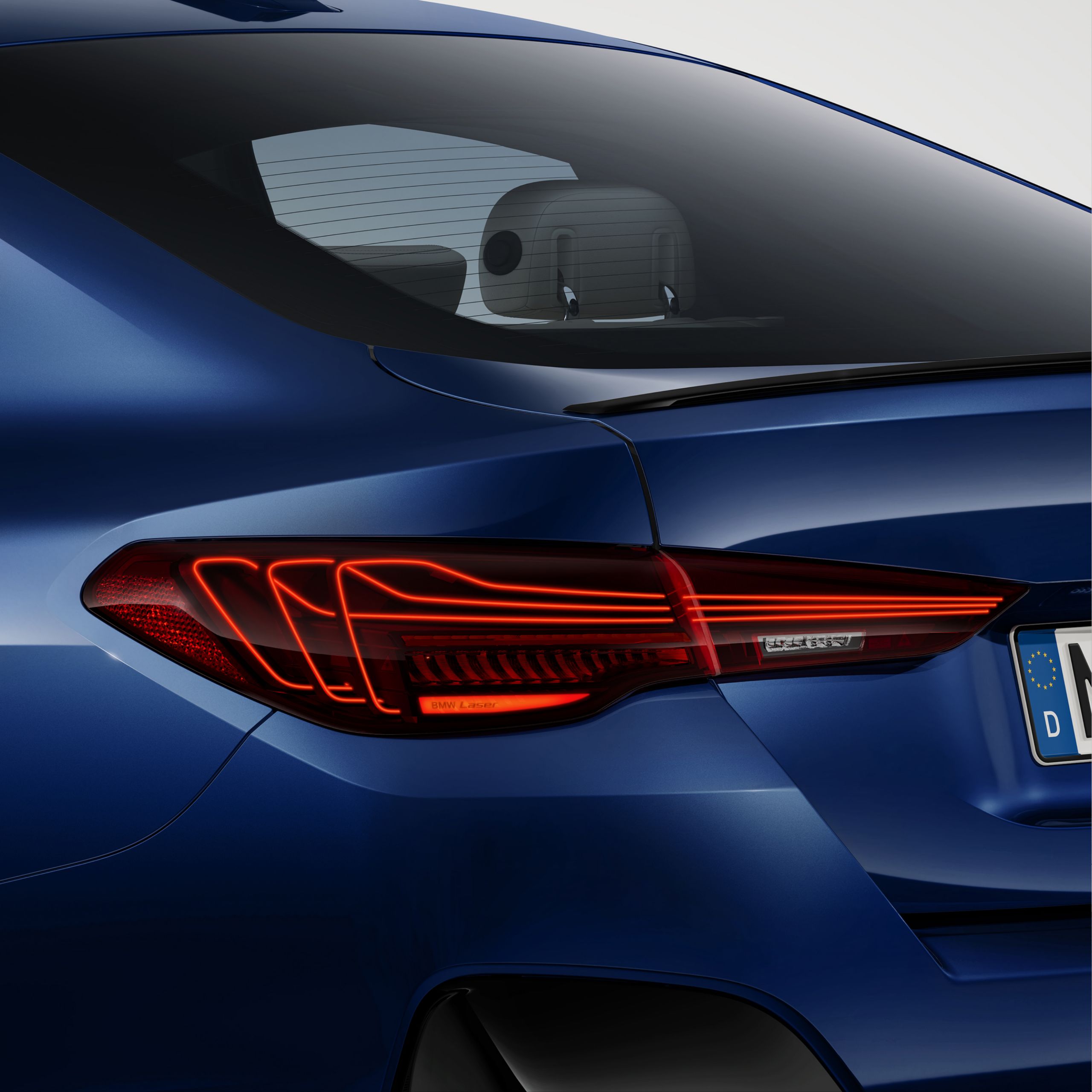 BMW M440 Gran Coupé (G26) Design van de achterlichten