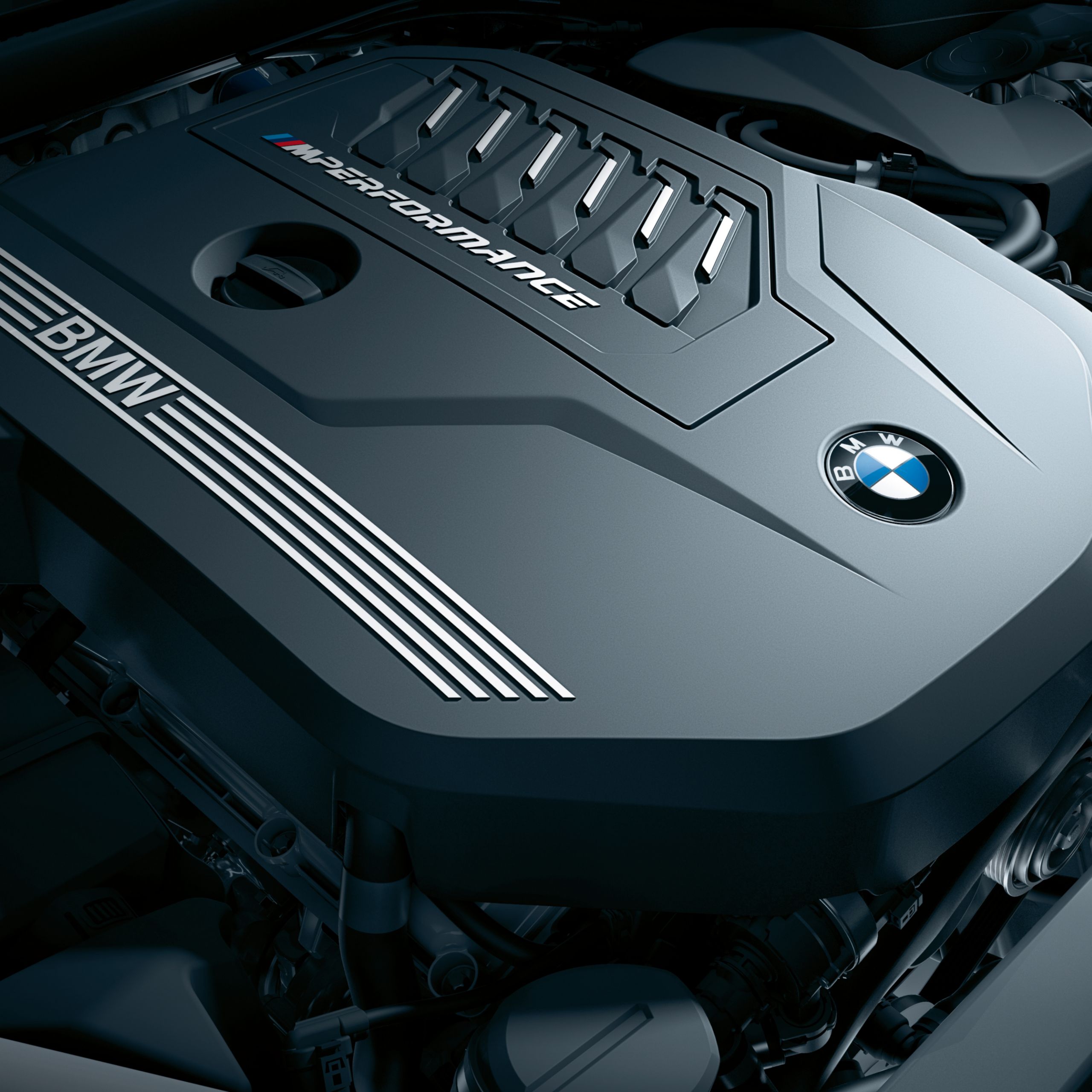 BMW TwinPower Turbo kuuesilindriline reas-bensiinimootor.