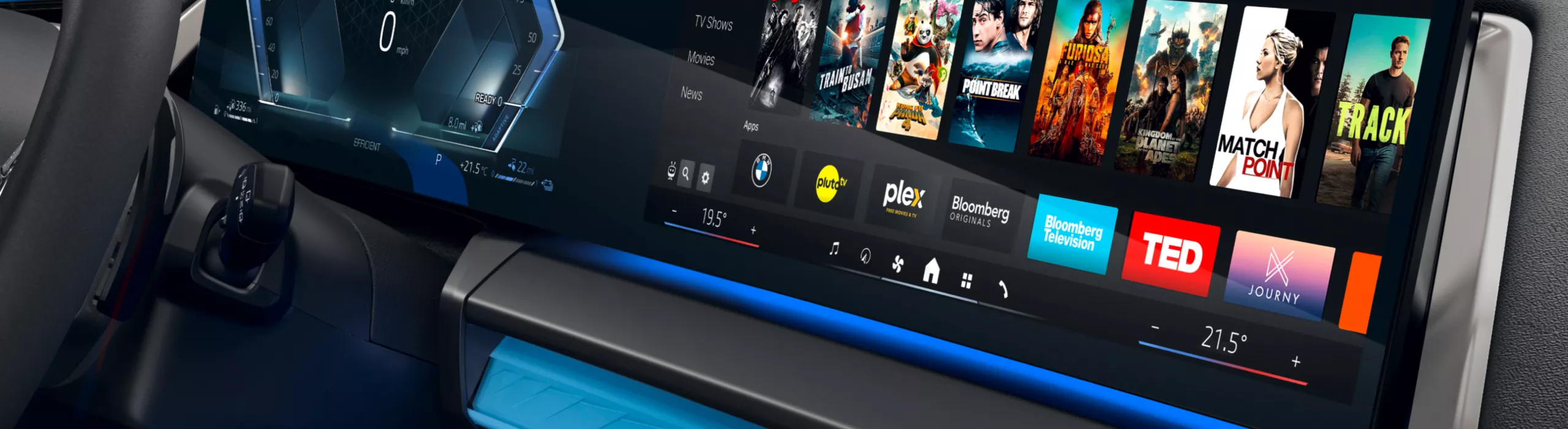 BMW X3 SUV BMW Digital Premium video streaming