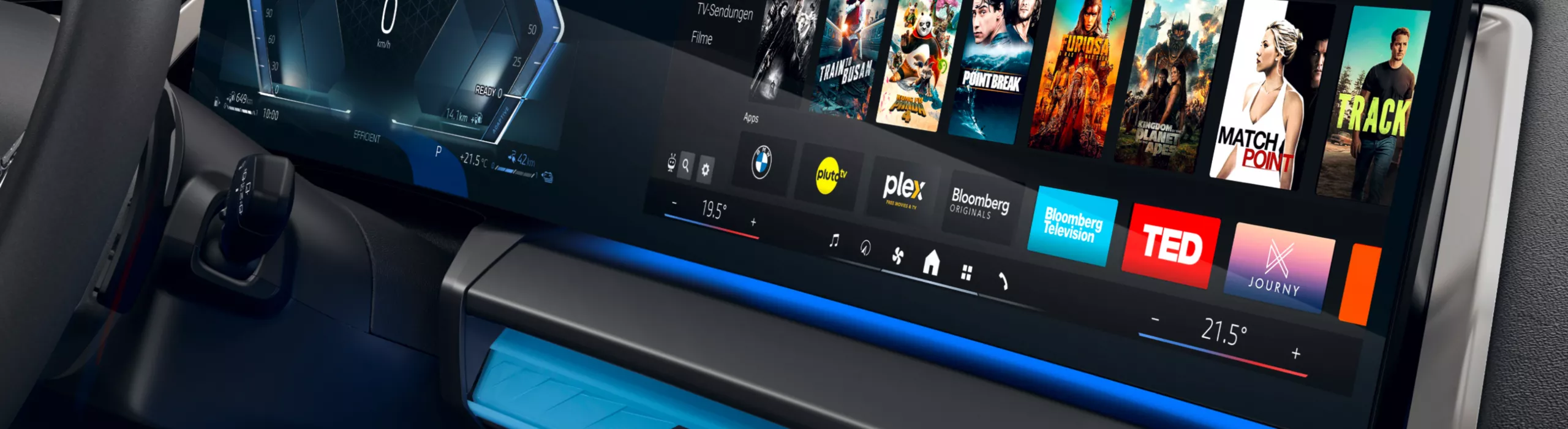 BMW X3 SUV BMW Digital Premium Video Streaming