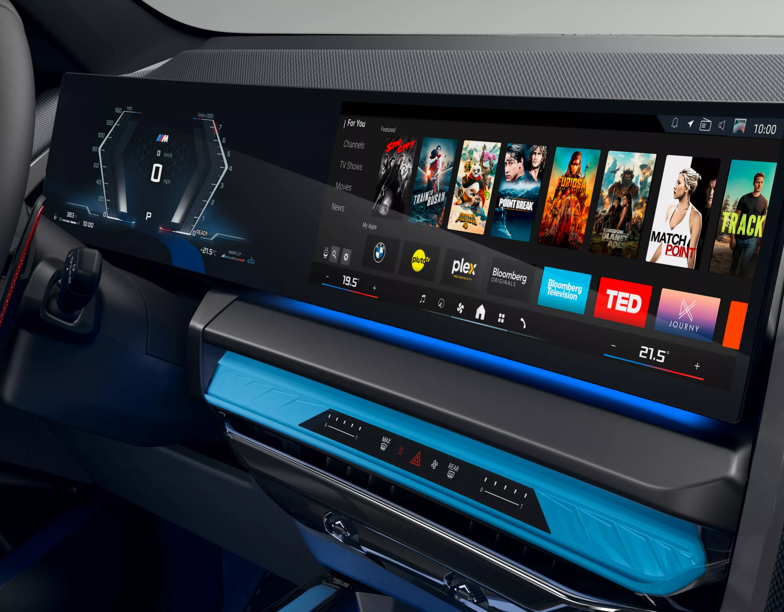 BMW X3 M50 SUV M specific instrument design