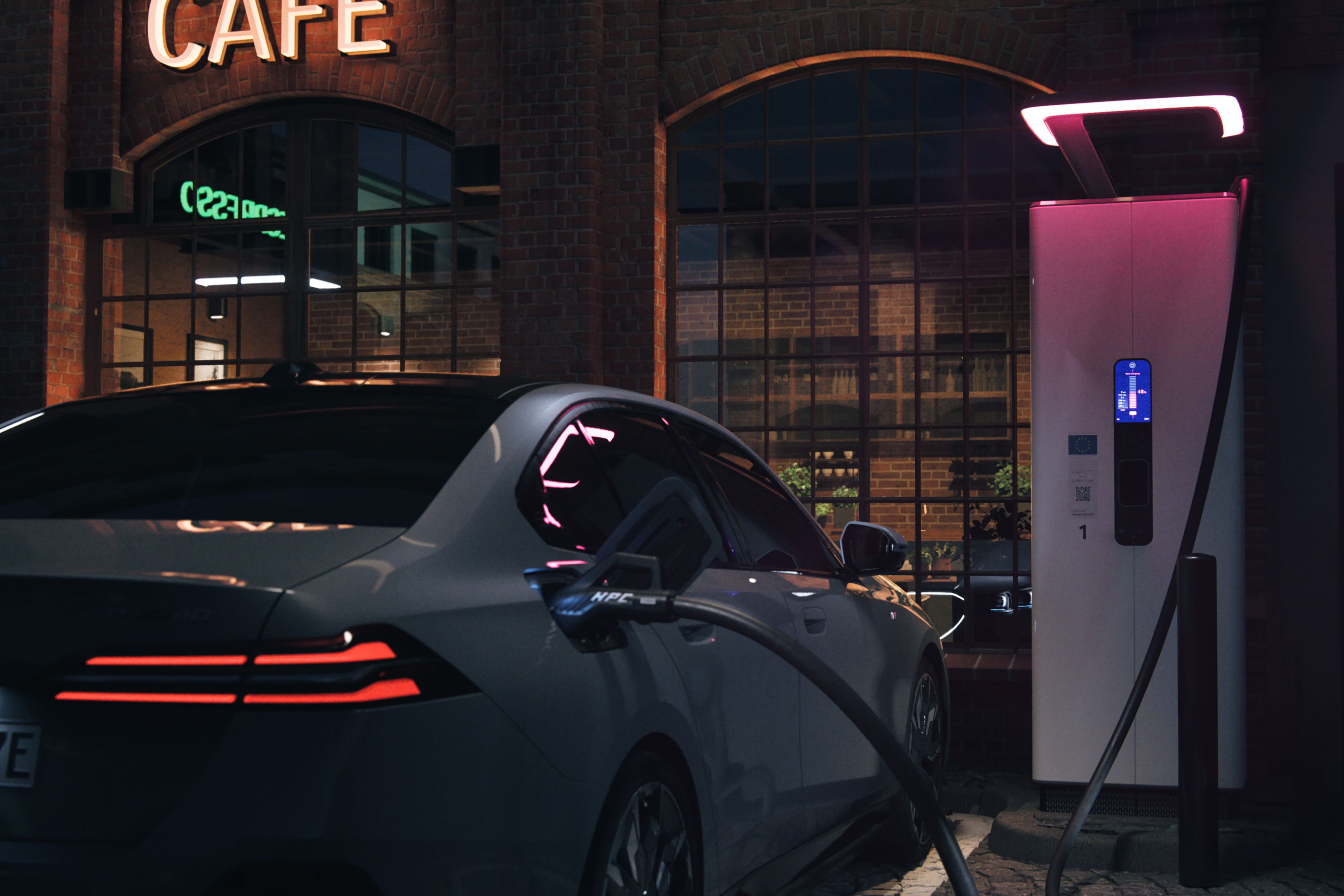 Public charging BMW i5 Sedan G60 BEV