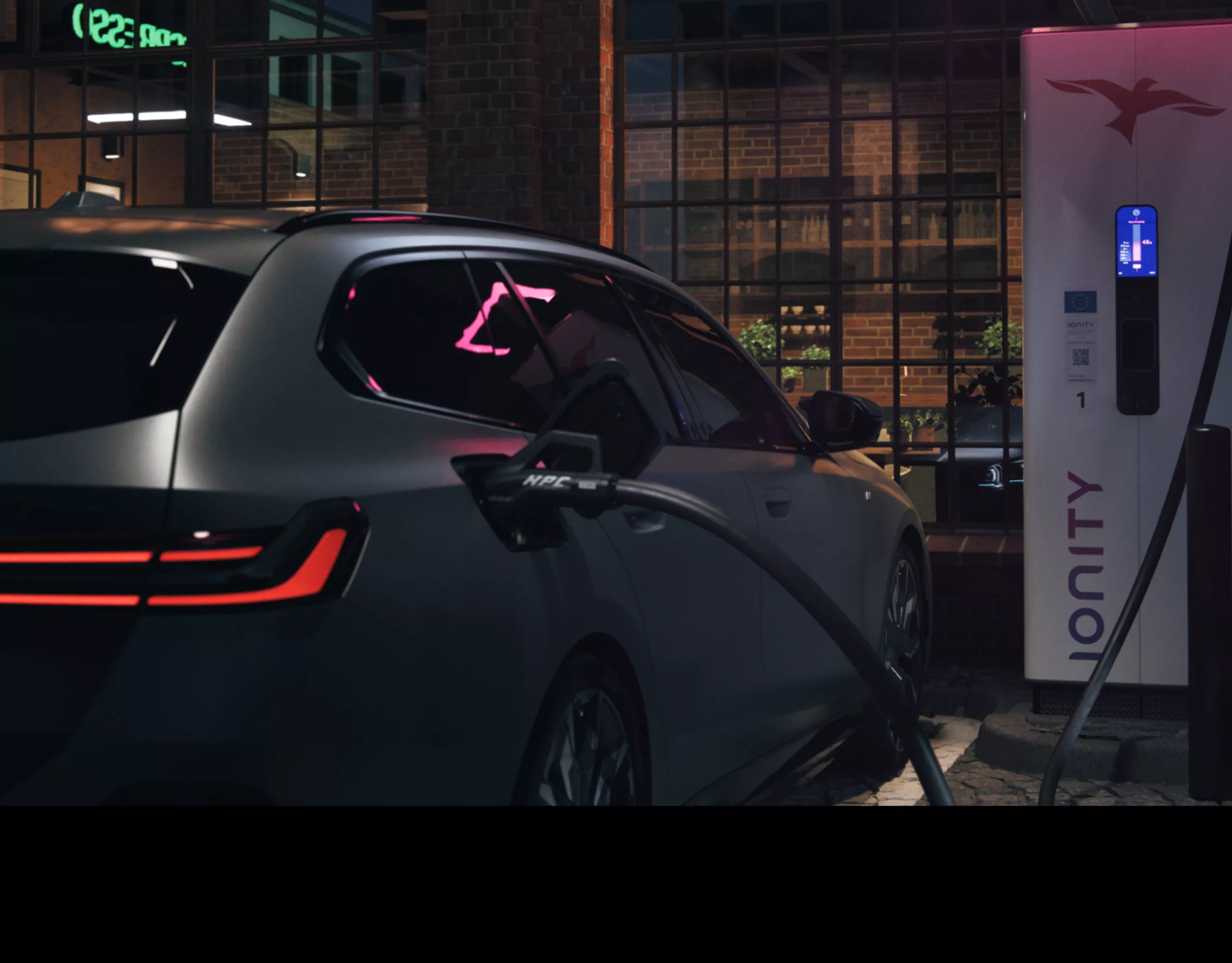 BMW i5 M60 xDrive Touring G61 BEV Nabíjení na cestách