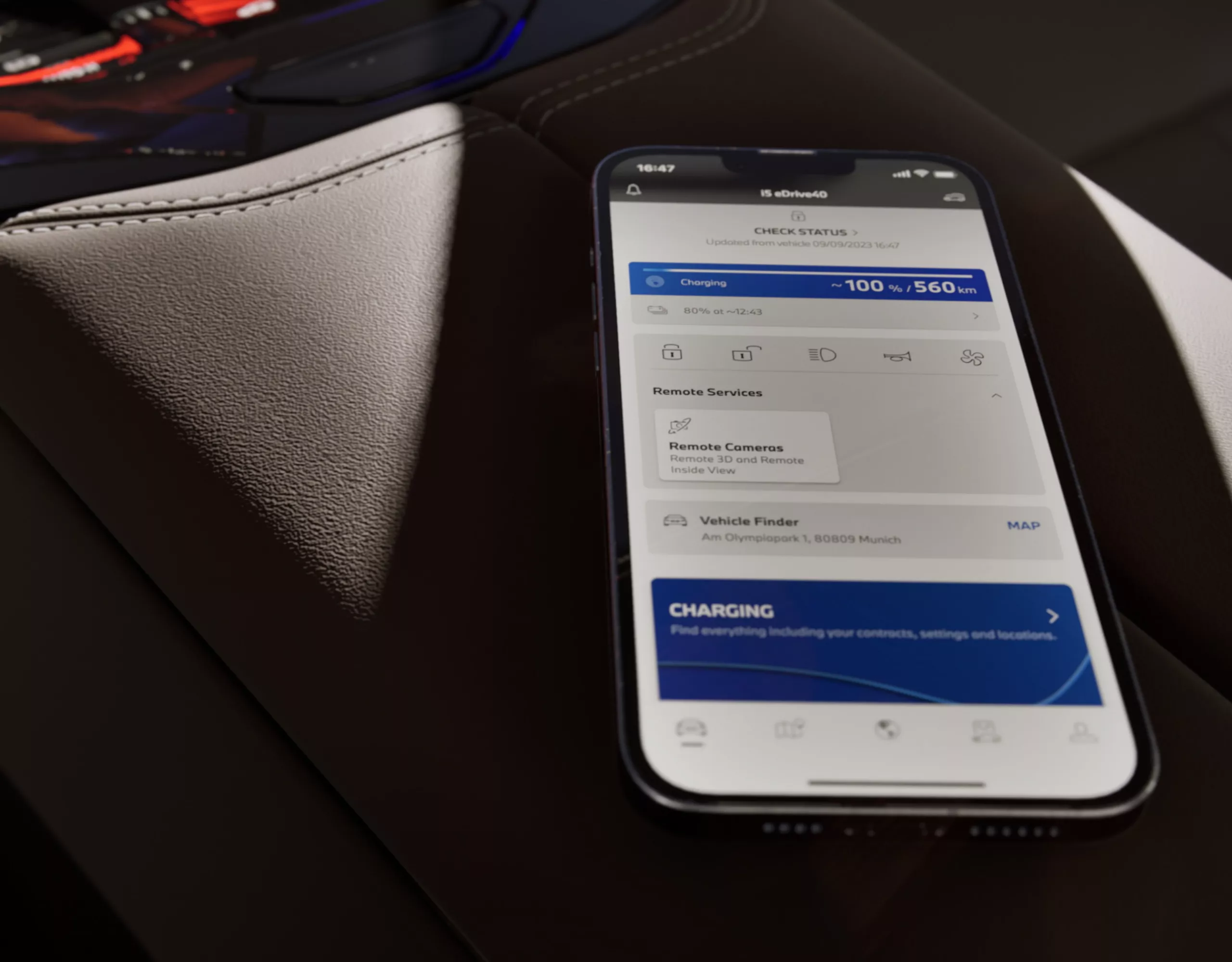 Connected Home Charging BMW i5 eDrive40 Touring