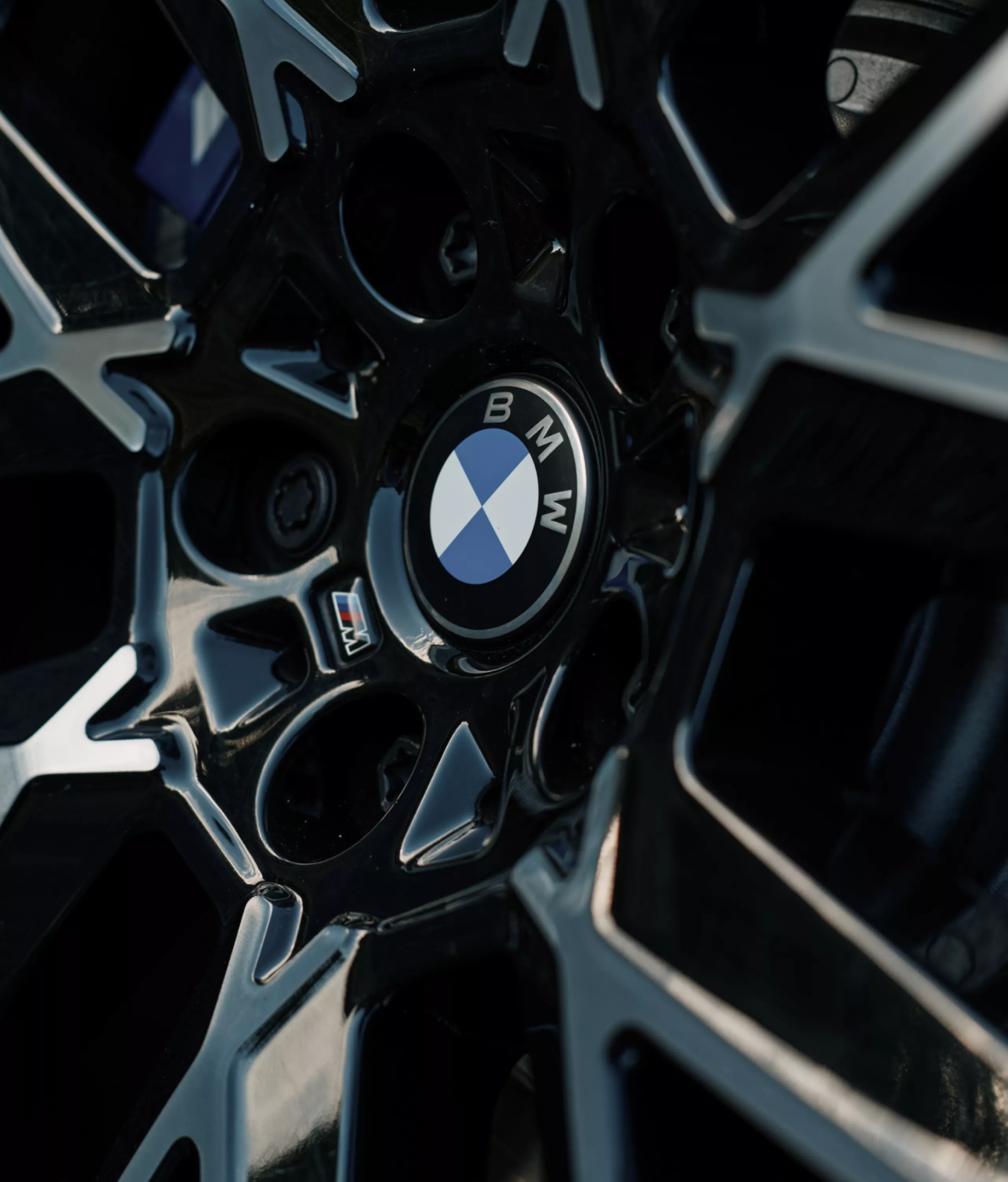 Front wheel with rim of the BMW iX5