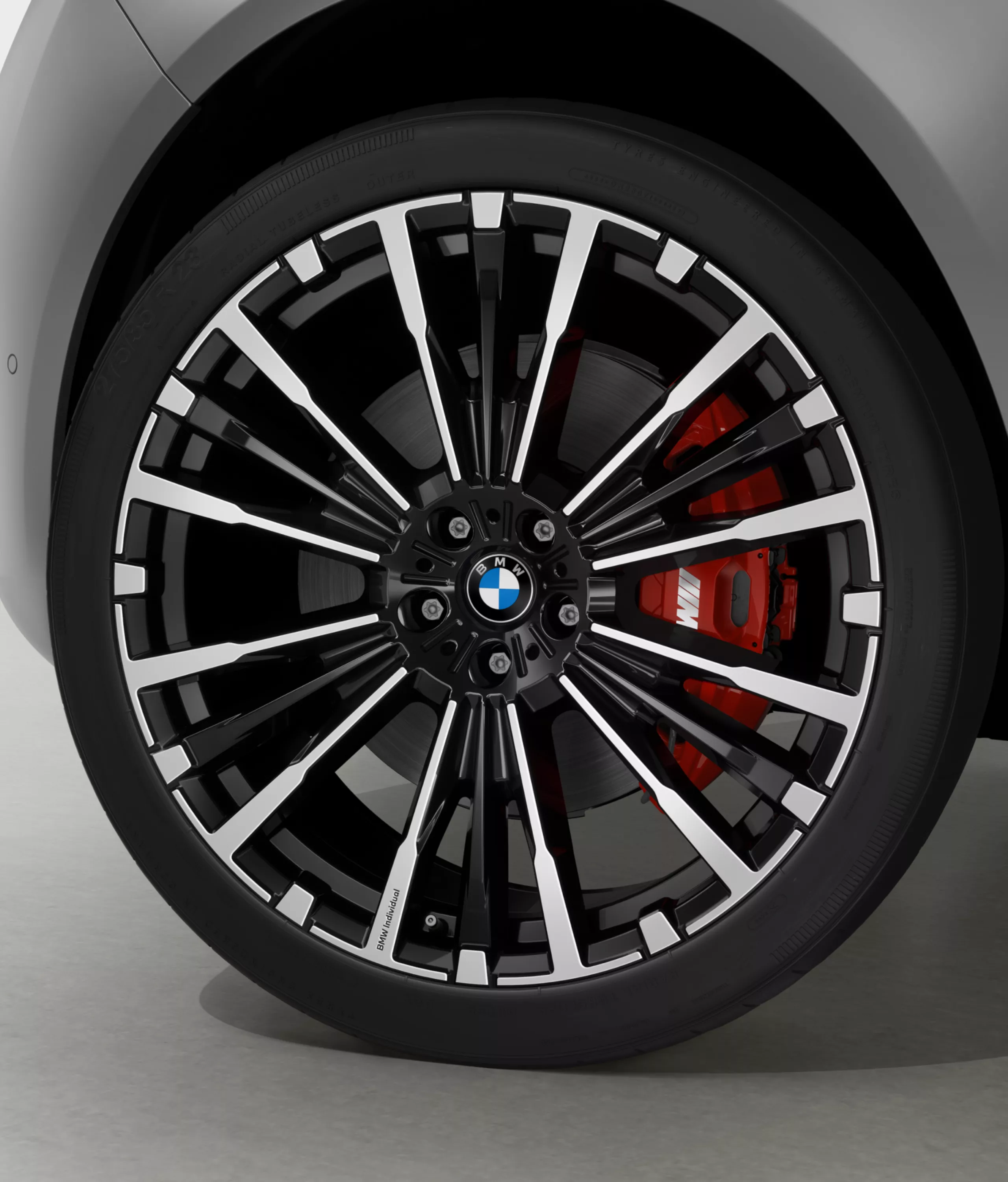 BMW Individuali esiratta valuvelje lähivaade.