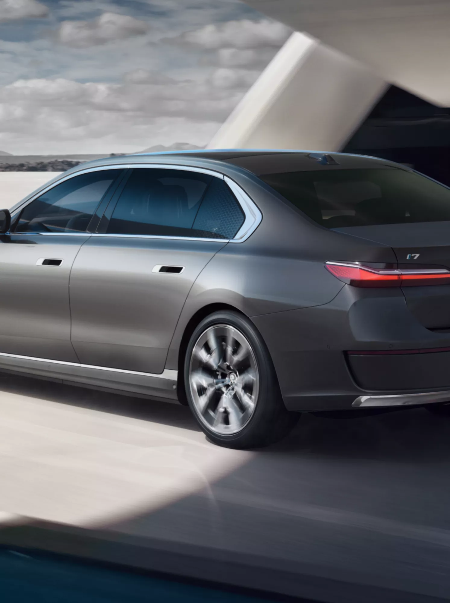 BMW i7 Limousine Seitenansicht