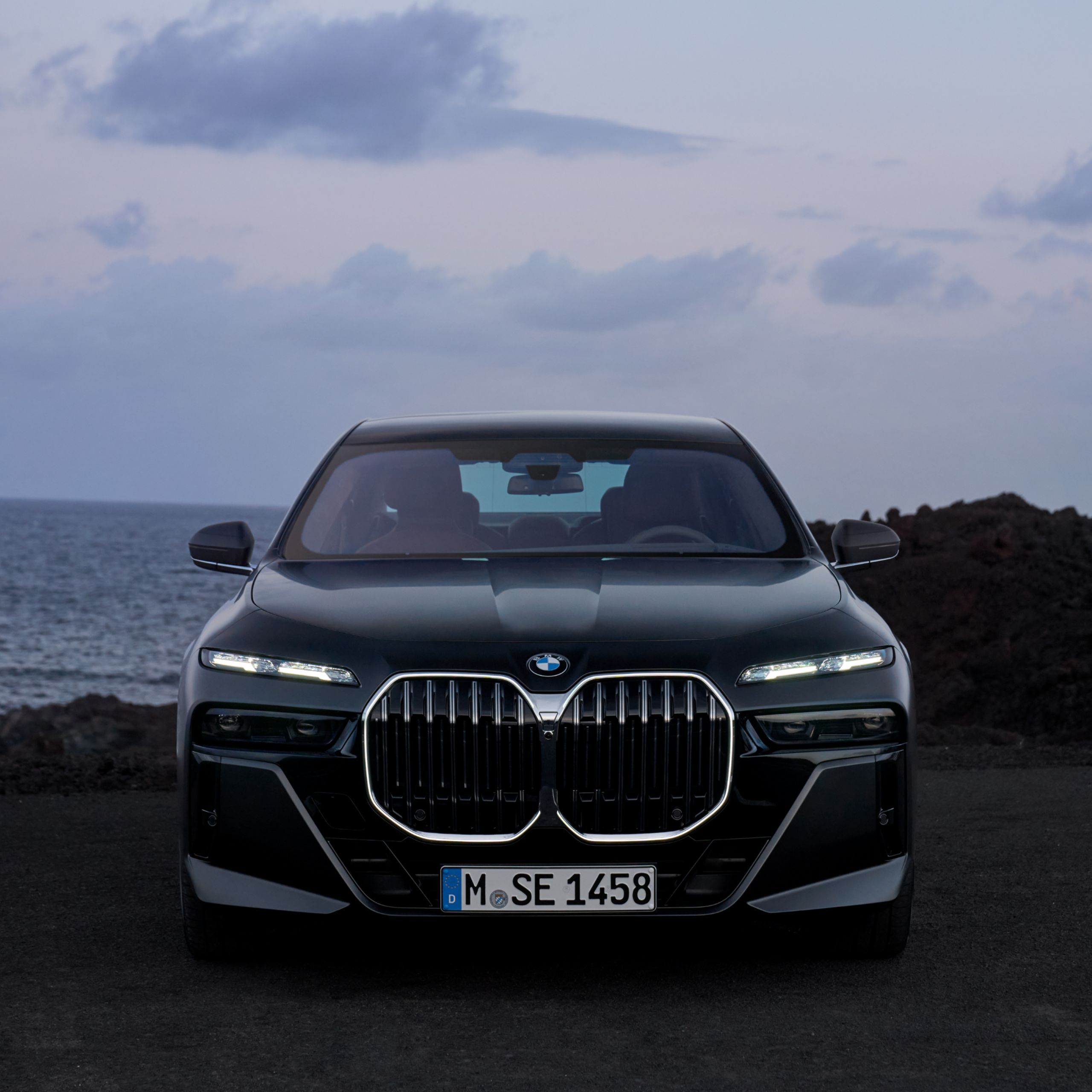 BMW 7 Limousine, elülső kialakítás