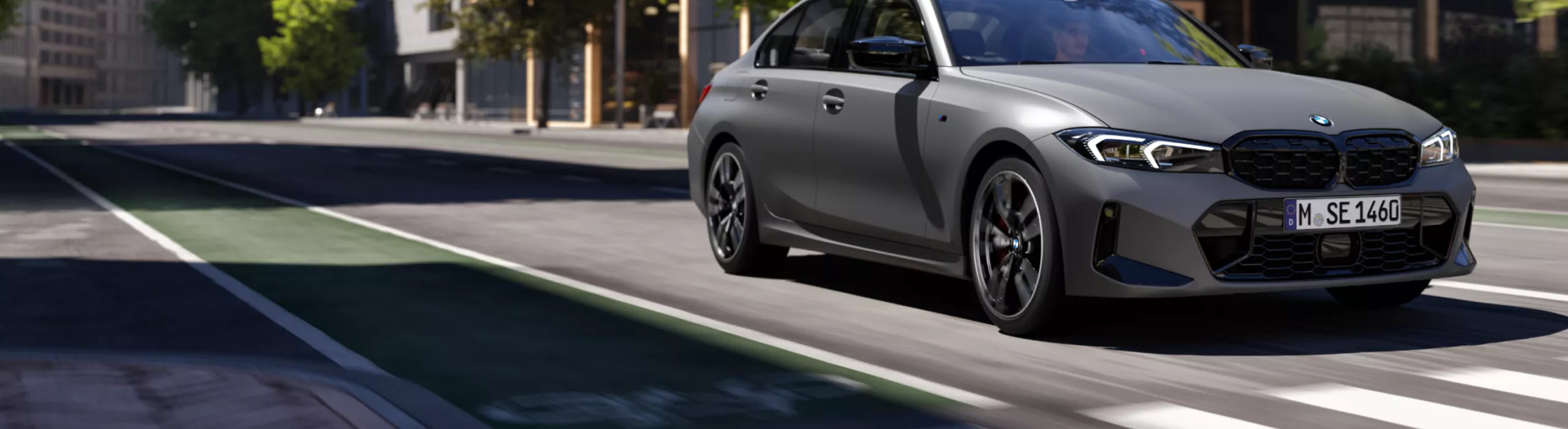 BMW M340 in BMW Individual Frozen Pure Grey metallic