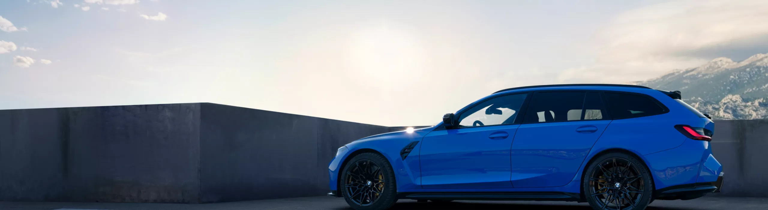 Buitenaanzicht van de BMW M3 Competition