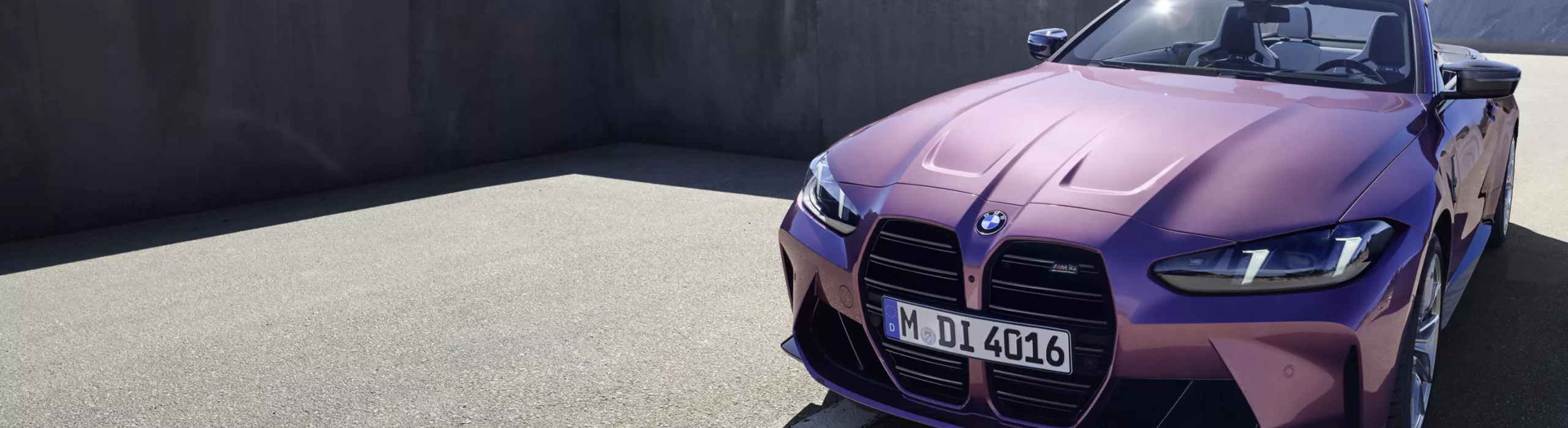 BMW M4 Competition M xDrive Cabrio Exterieur Ansicht