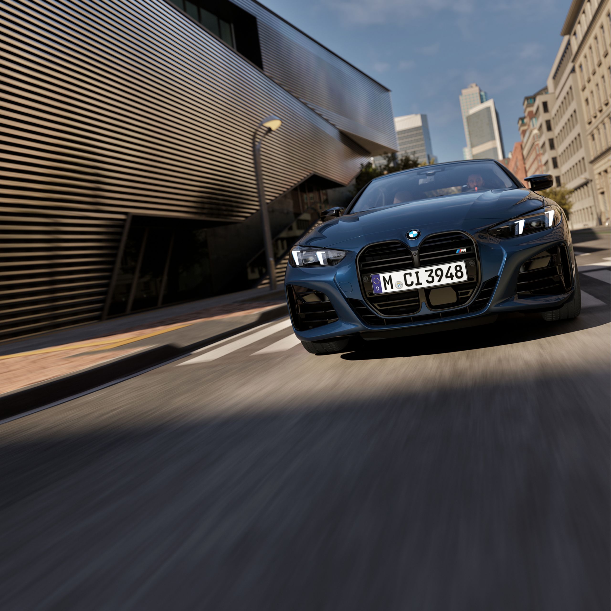 xDrive’iga BMW Individual M440i M-i välisvaade, värvitoon Frozen Pure Grey Metallic