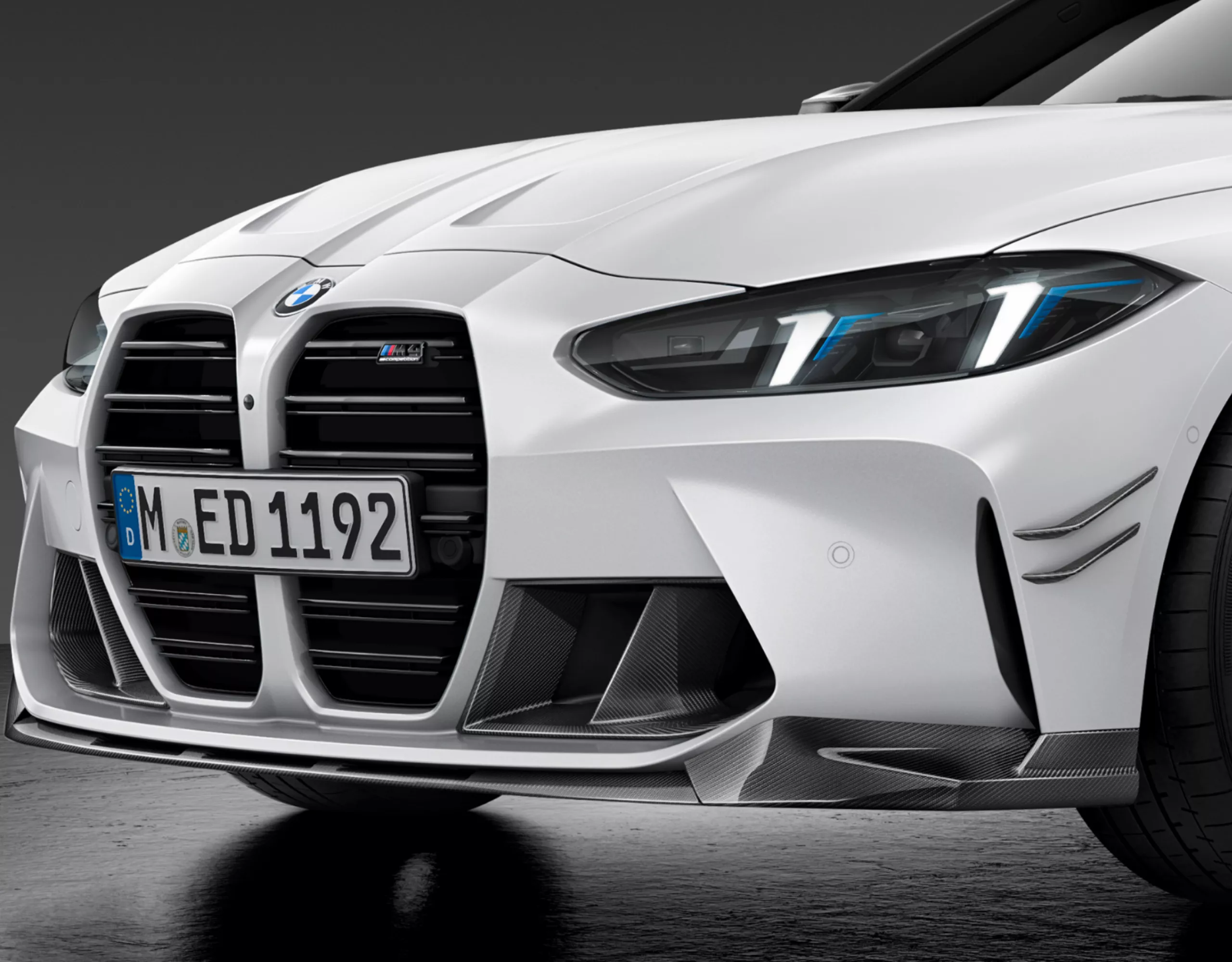 BMW M4 Competition M xDrive Cabrio M Performance Frontaufsatz Carbon