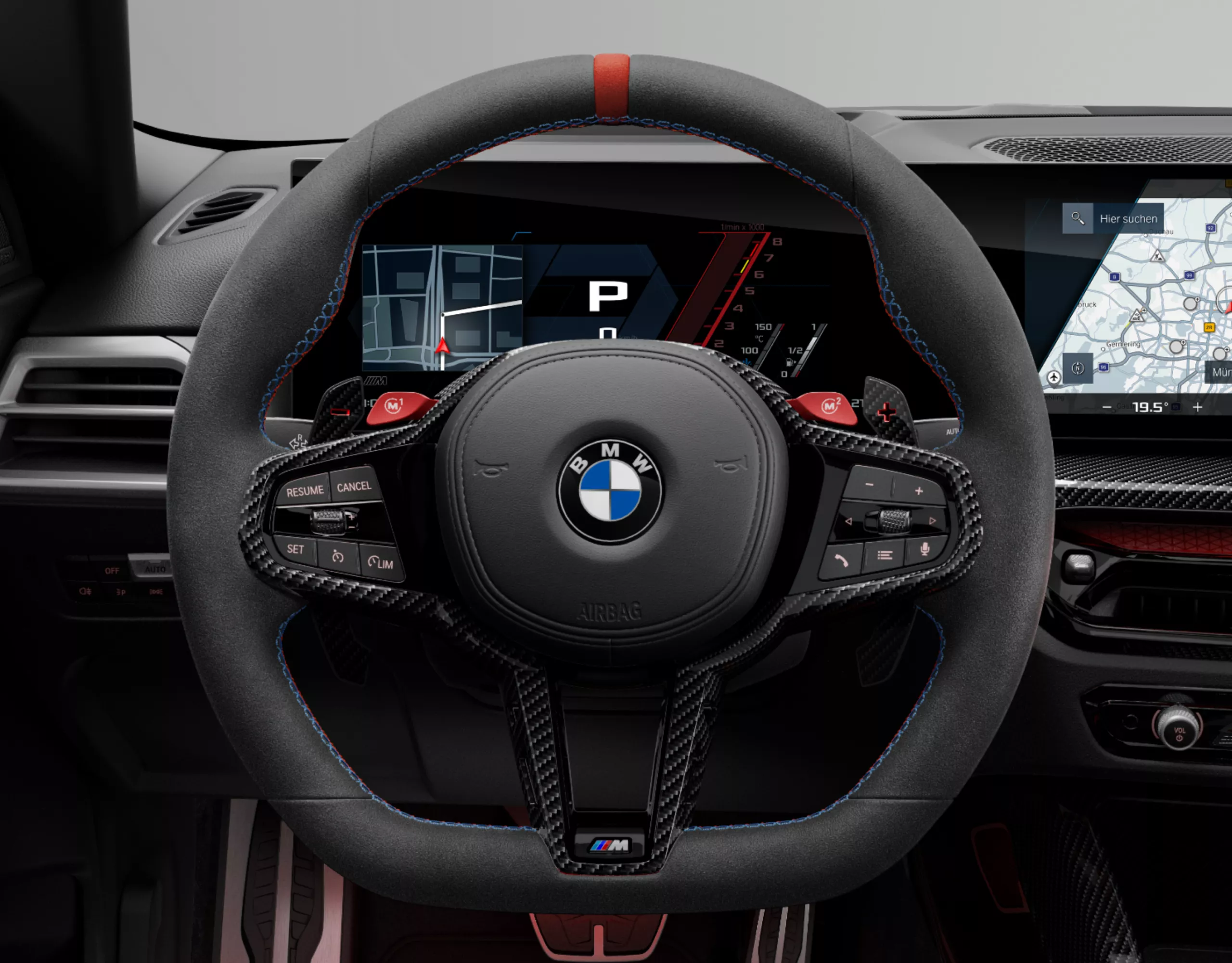 BMW M2 CS, volante M de Alcántara