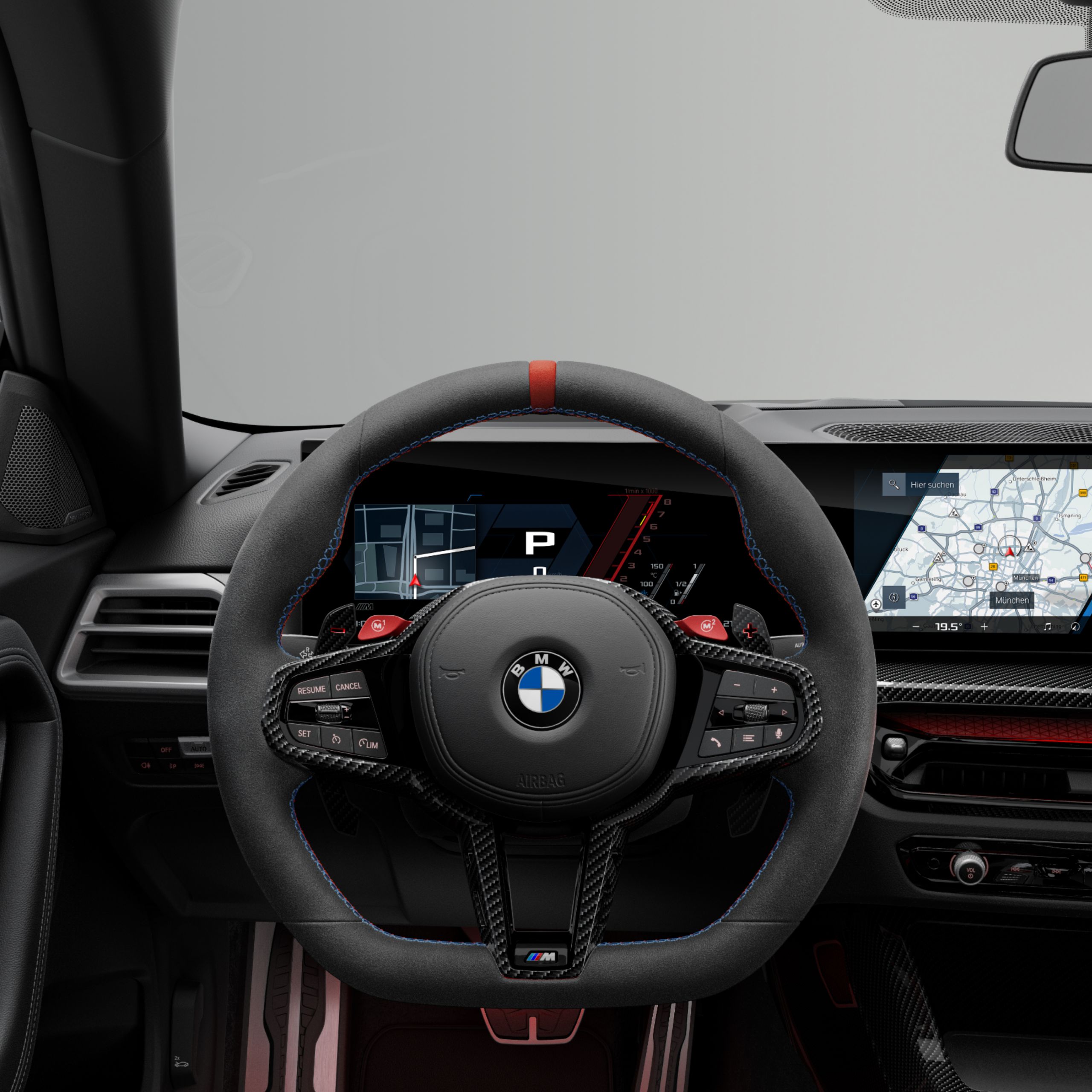BMW M2 CS M Alcantara steering wheel