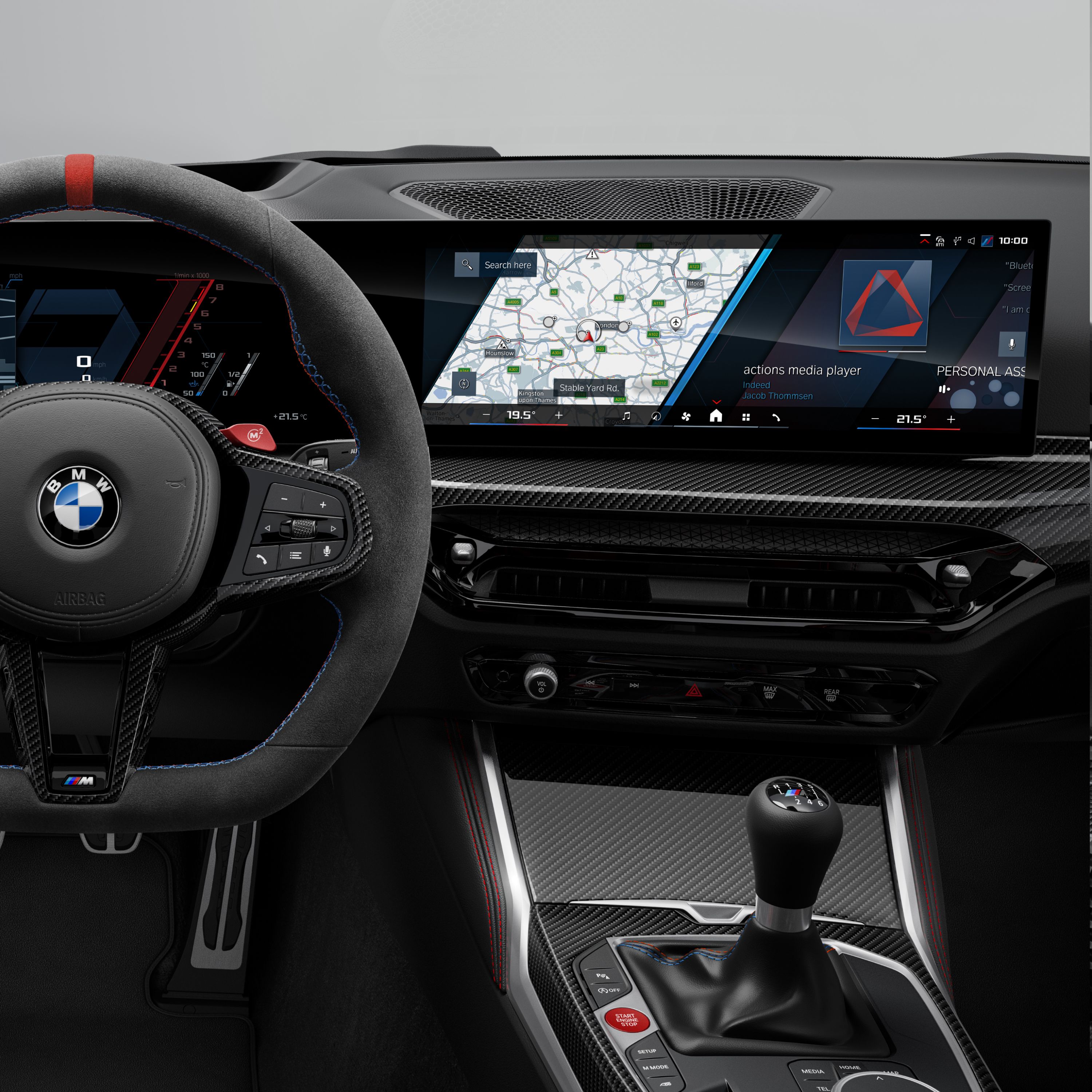 BMW M2 Coupé, sistema operativo BMW 8.5