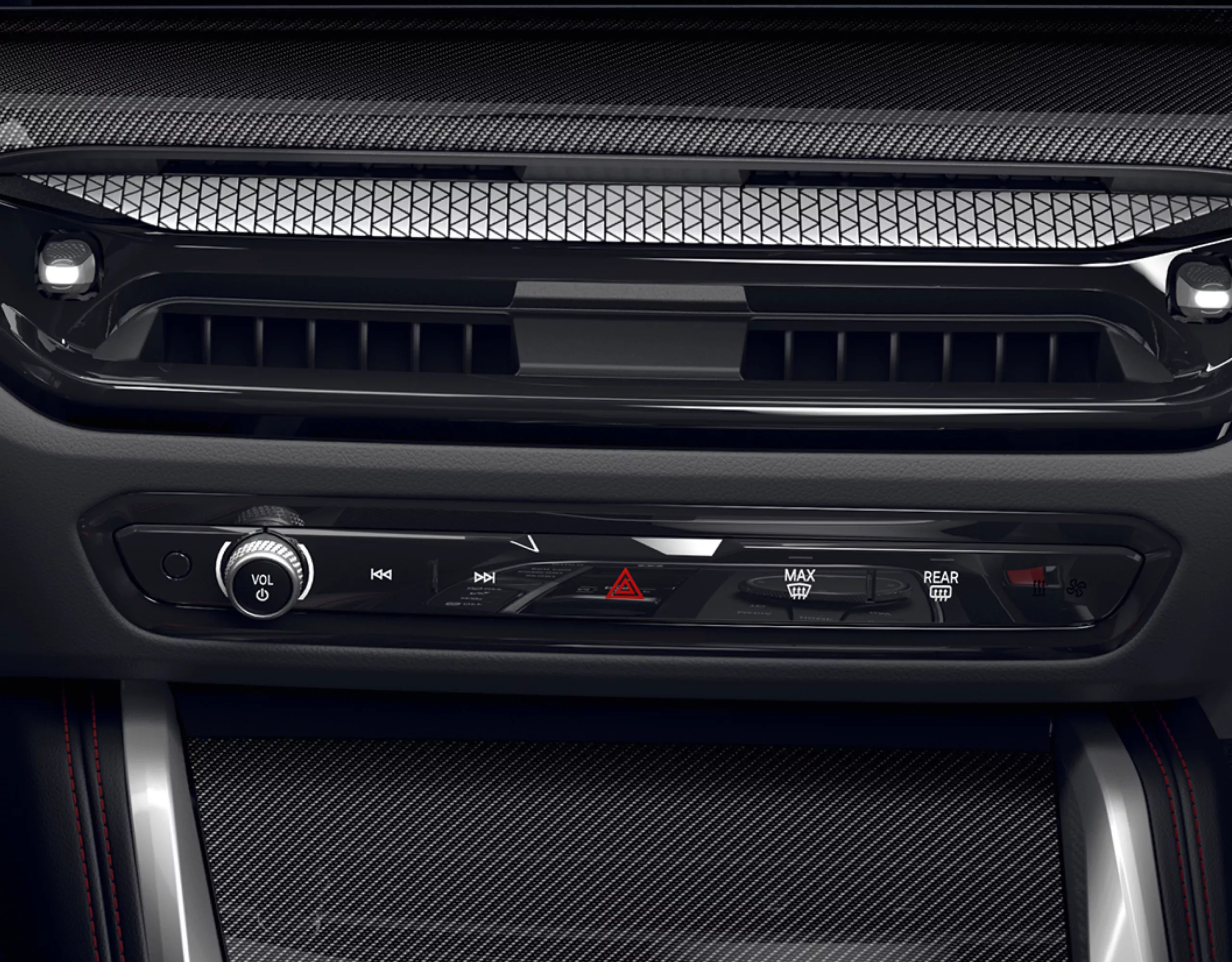 BMW M240i xDrive Coupé M interior trim finishers 'Carbon Fibre'