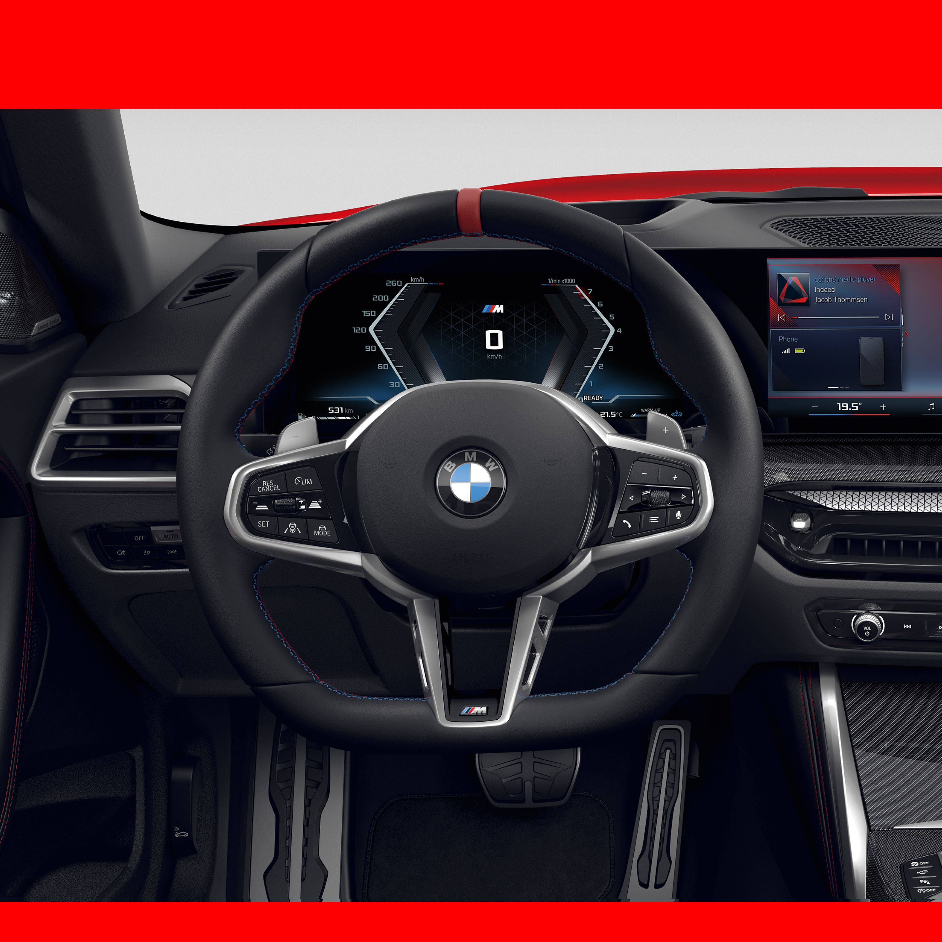 BMW M240i xDrive Coupé M lädersportratt