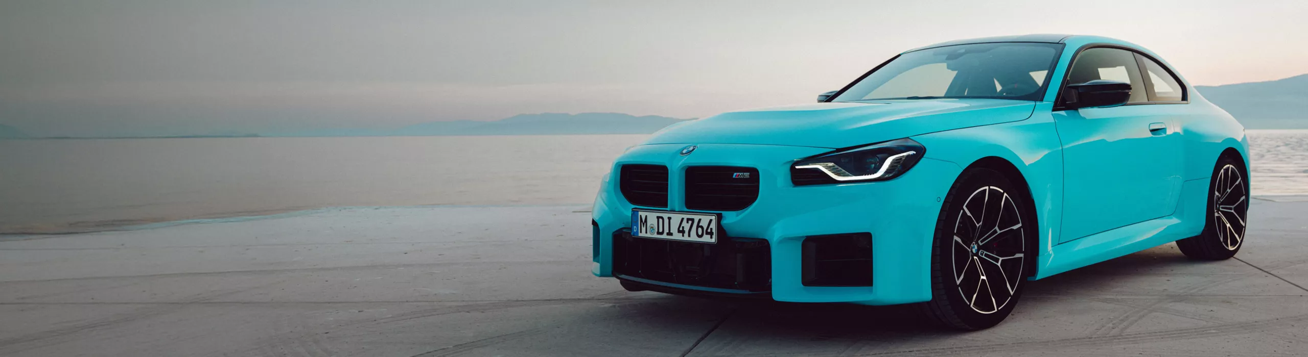 BMW M2 with M xDrive exterior view