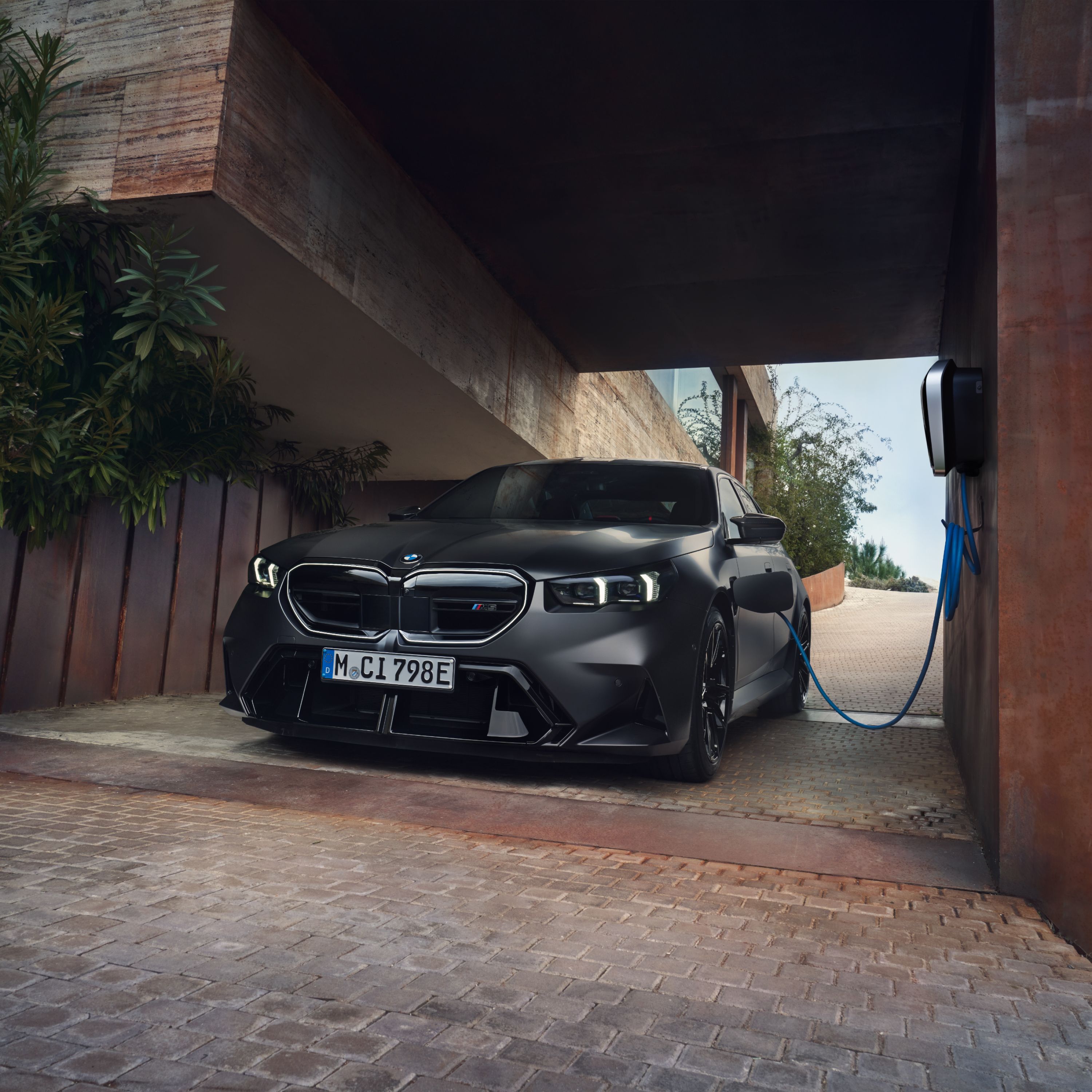 BMW M5 Sedan Home Charging