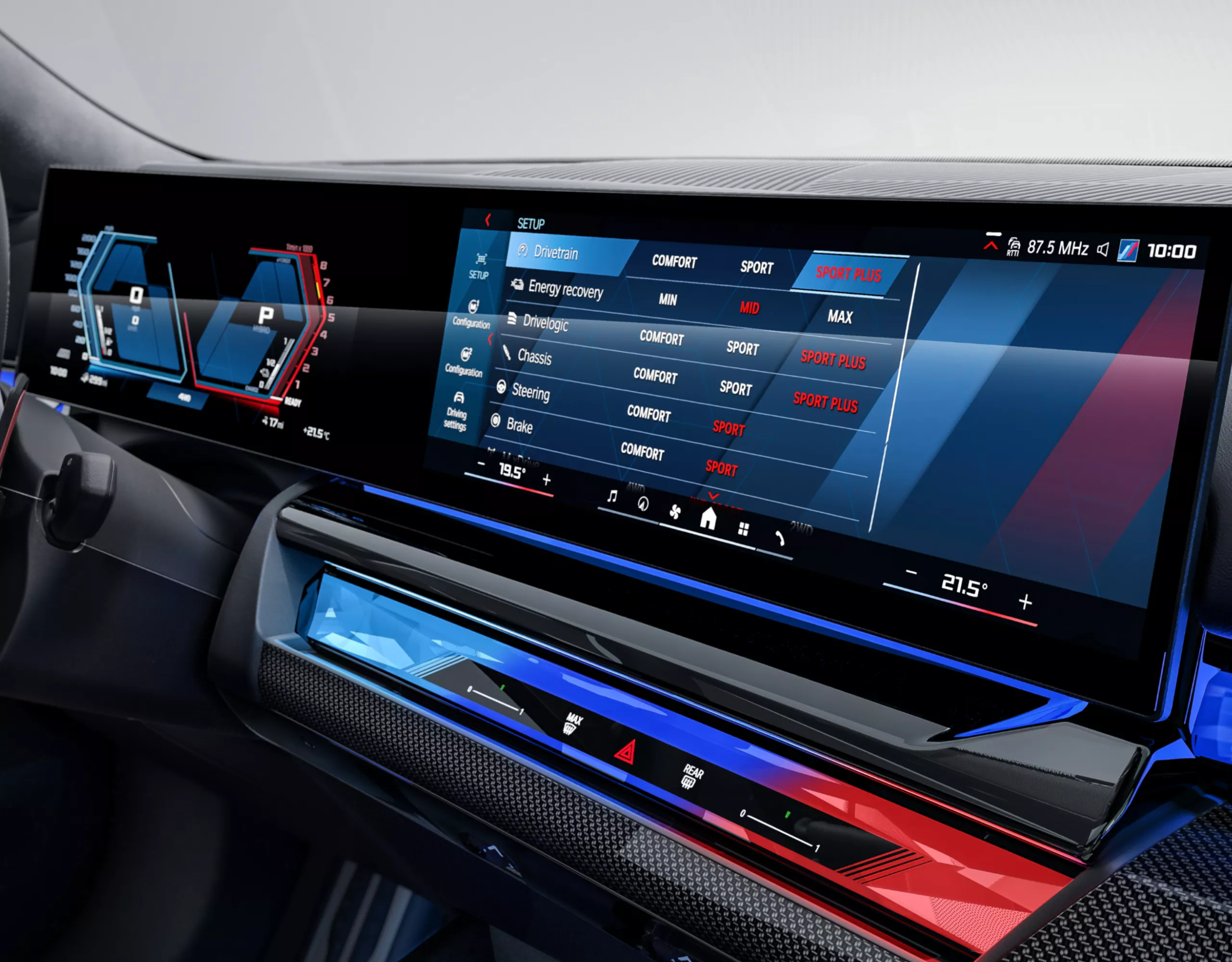 BMW M5 Sedan M specific iDrive