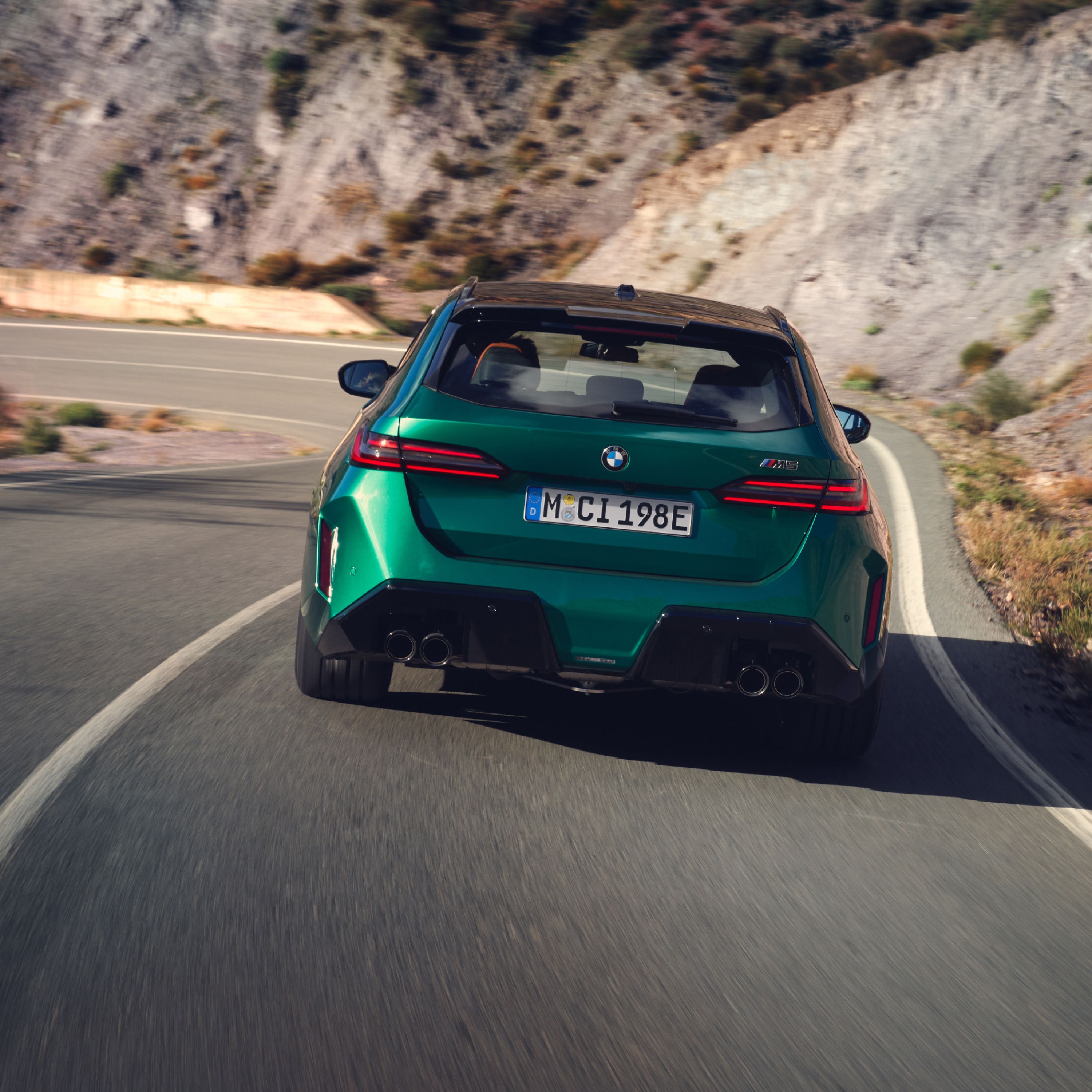 BMW M5 Touring – Dynamique de conduite électrique