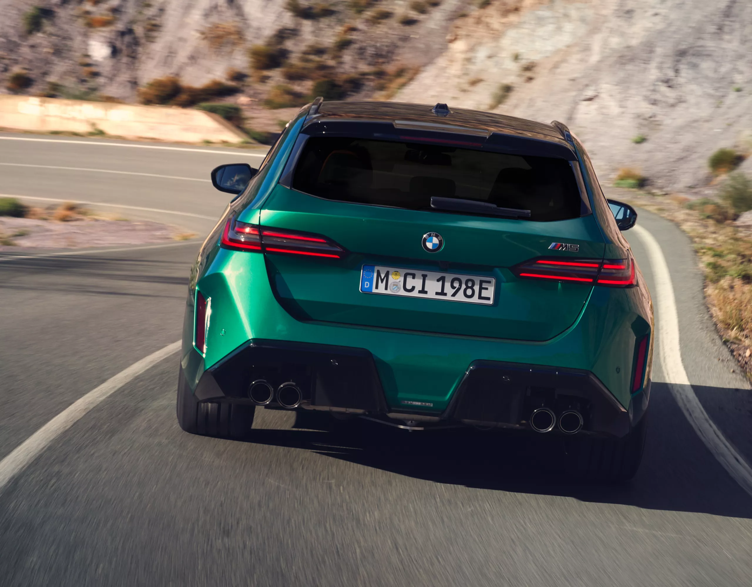 BMW M5 Touring elektrische Fahrdynamik 