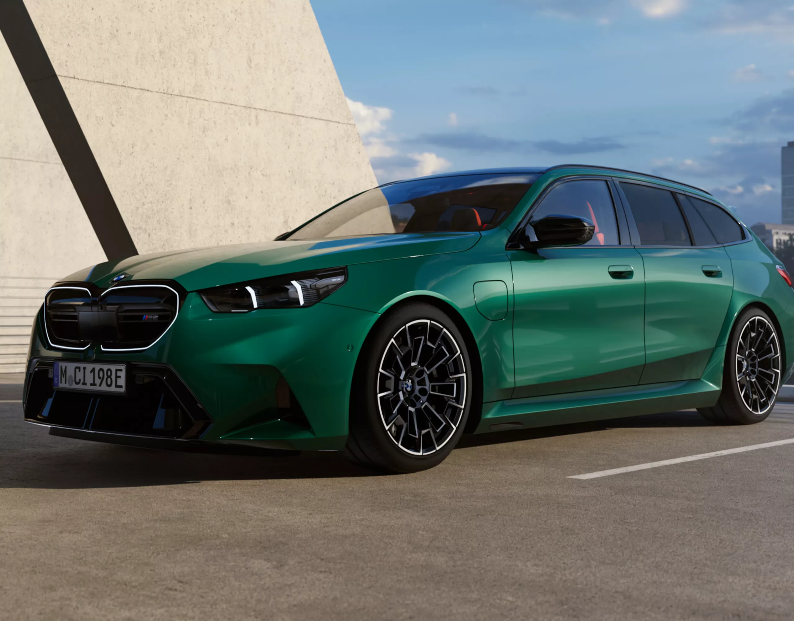 BMW M5 Touring elektrische Reichweite 