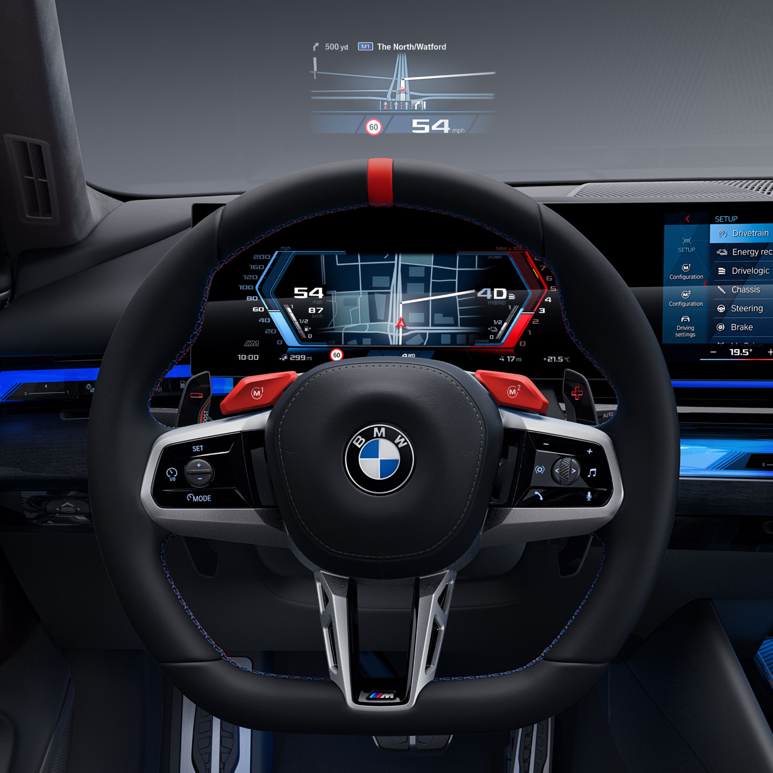 BMW M5 Touring, M-mudeli esiklaasinäidik