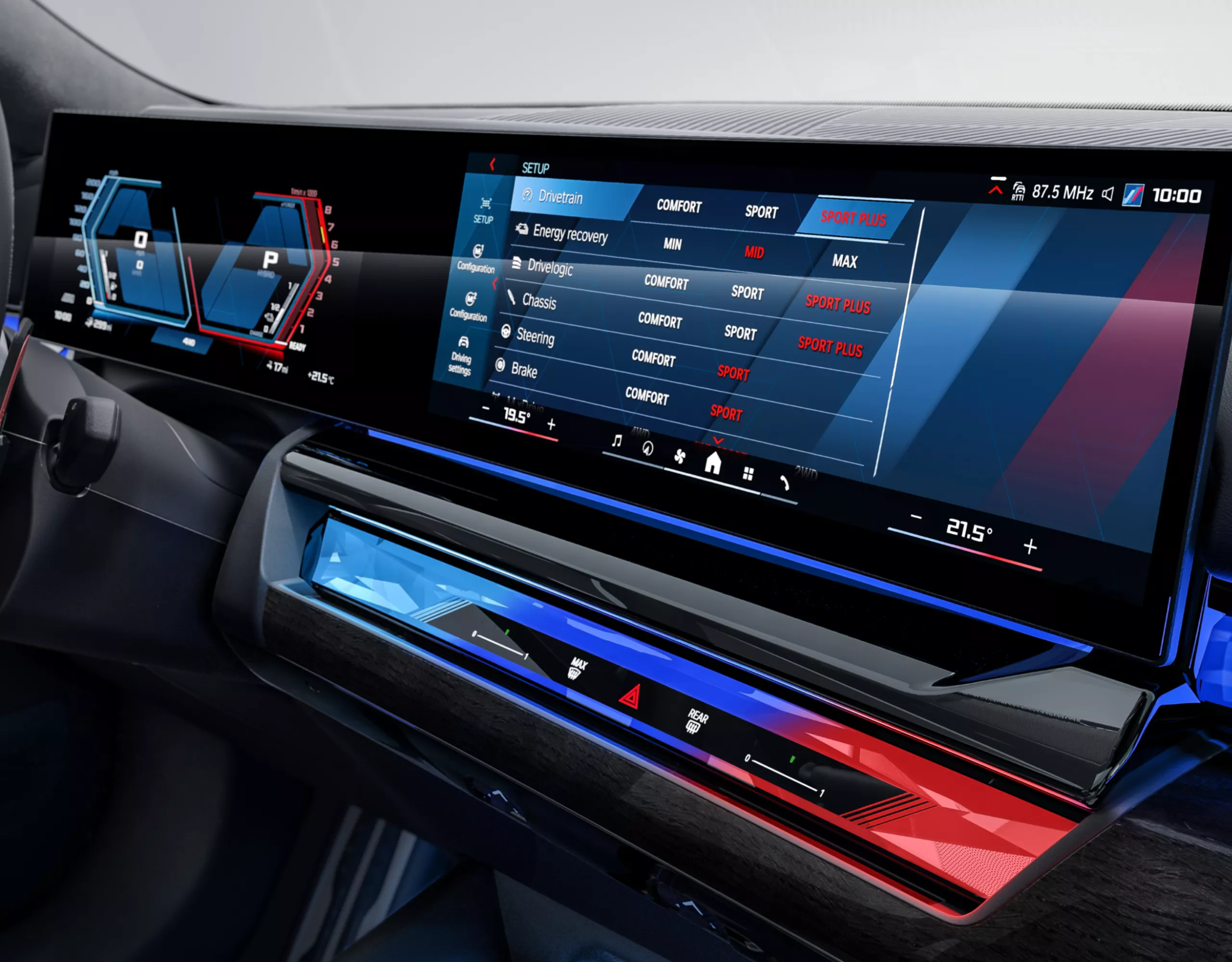 BMW M5 Touring M specific iDrive