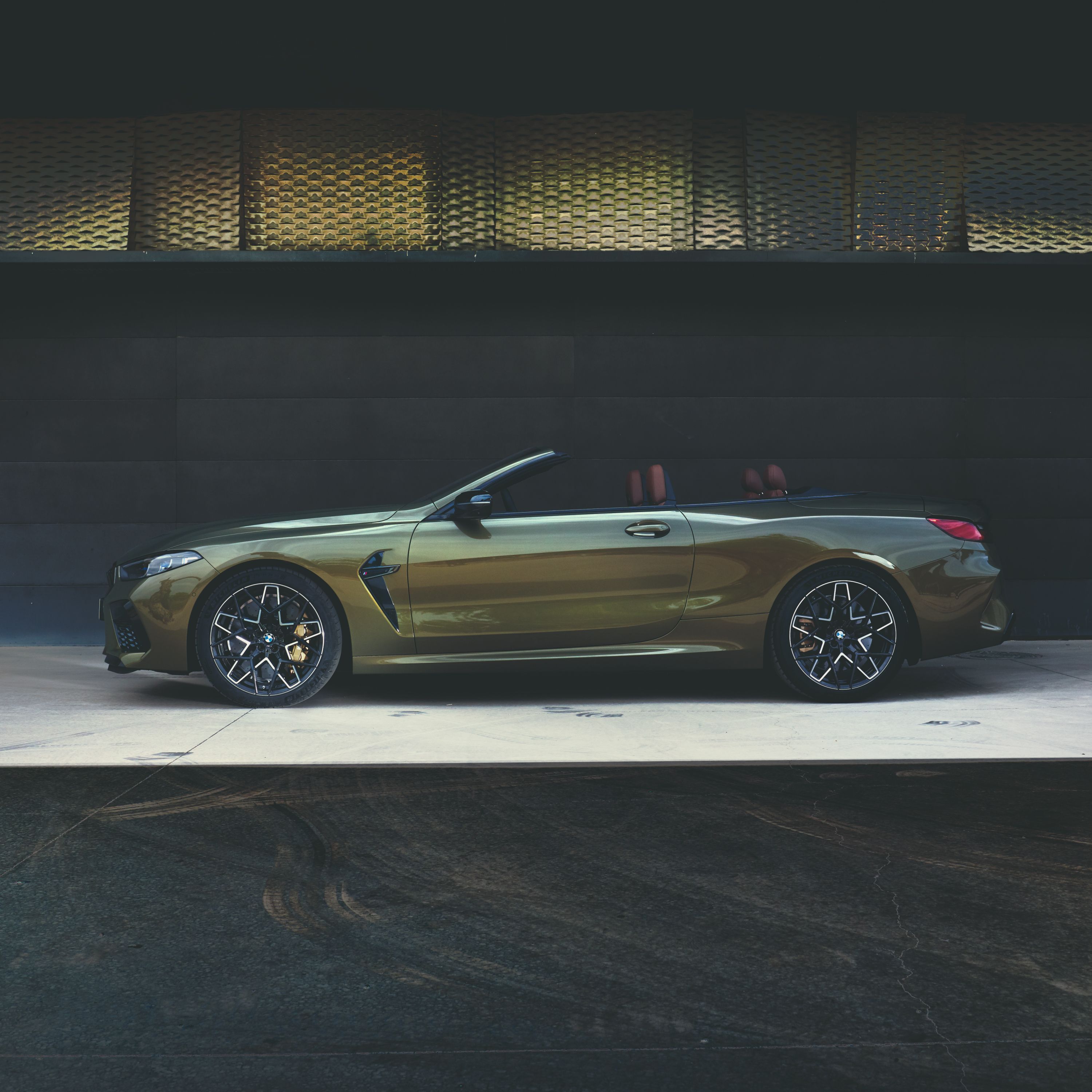 BMW M8 Competition Cabrio F91 Seitenansicht 