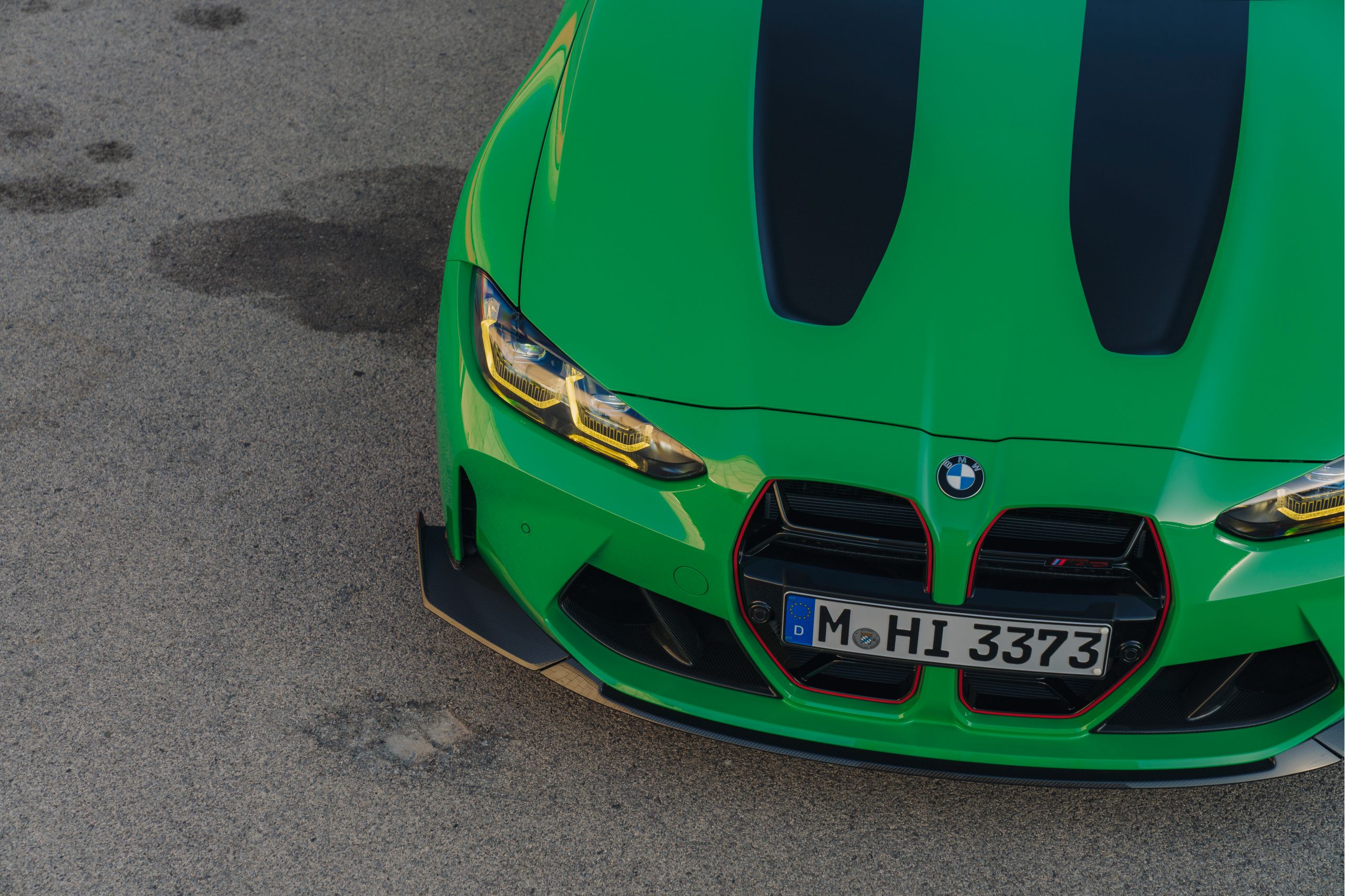 BMW M3 Competition Sedan สี Frozen Tampa Bay Green มุมมองภายนอก