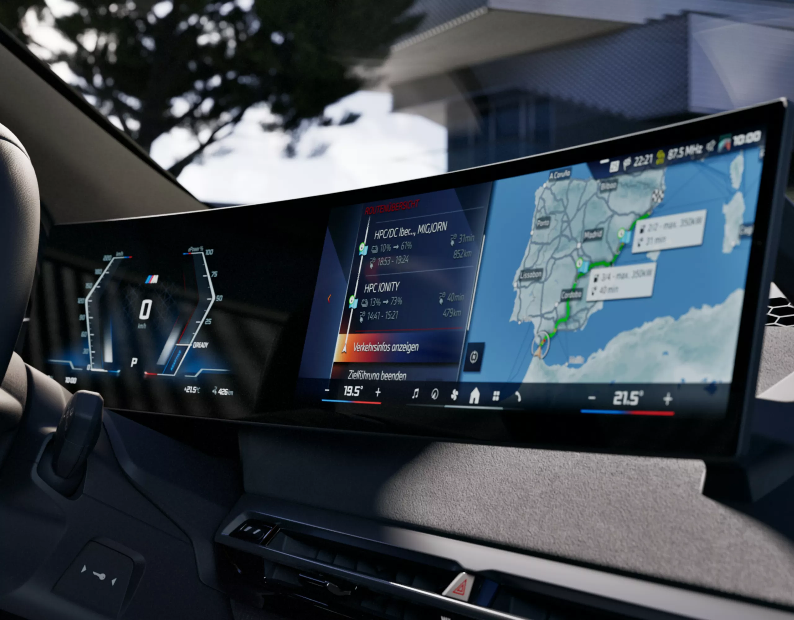 BMW iX M70 BMW Maps Connected Charging