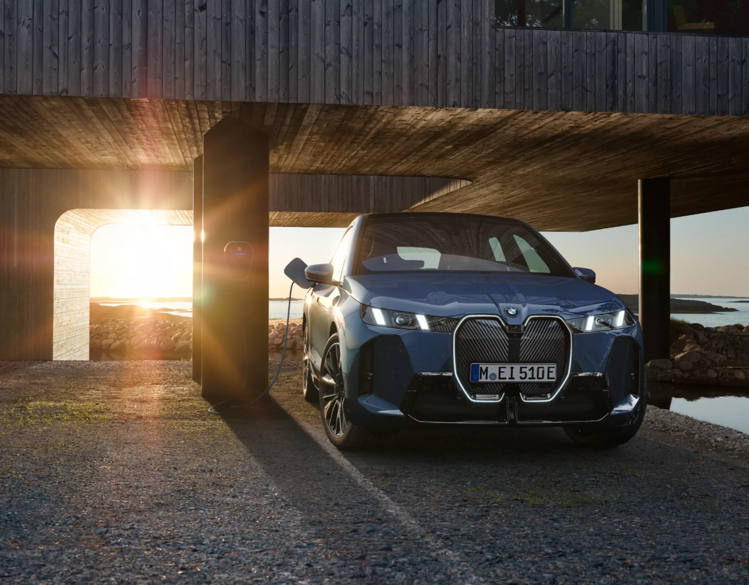อุณหภูมิการชาร์จของ BMW iX