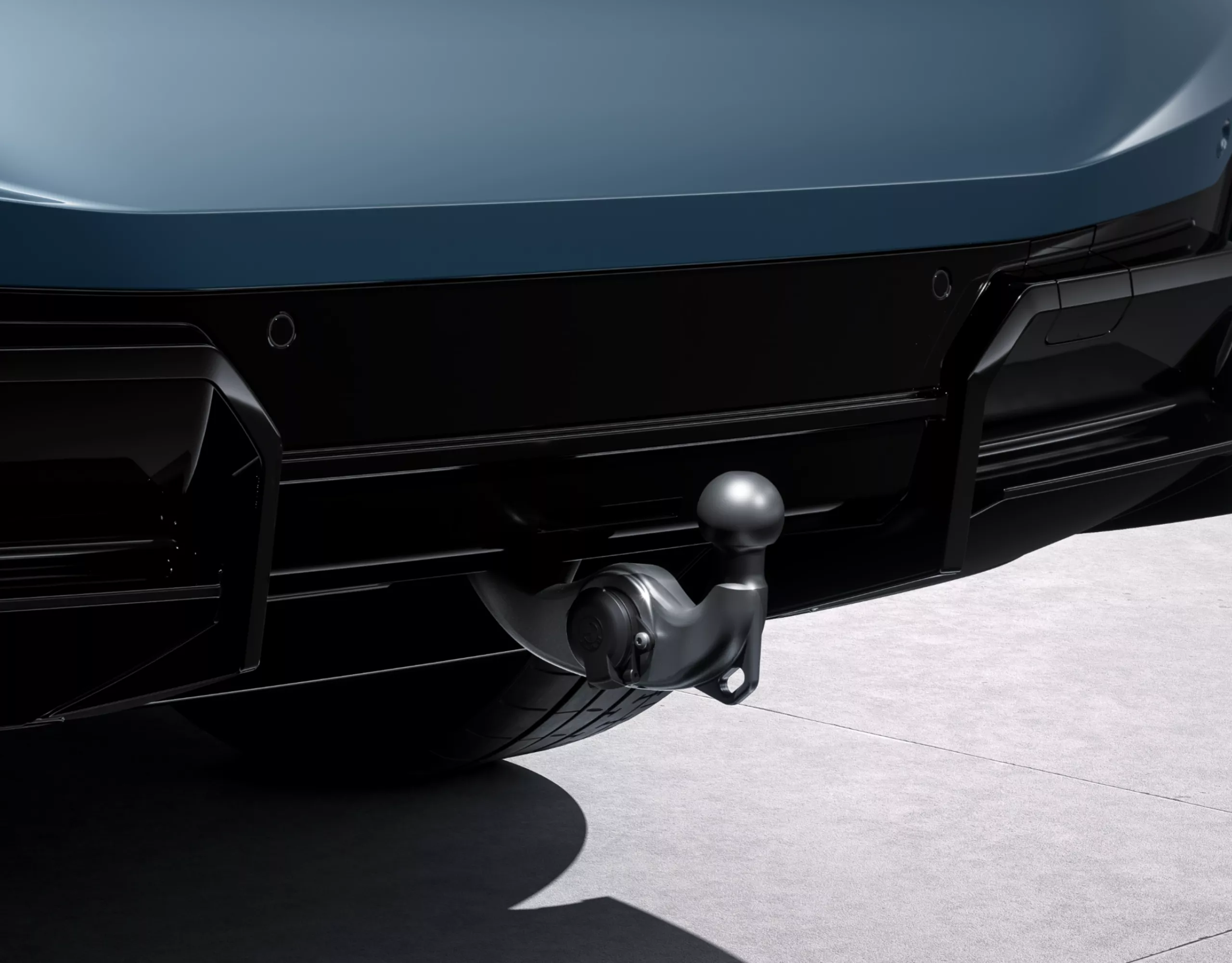 ตะขอสำหรับการลากพ่วงของ BMW iX