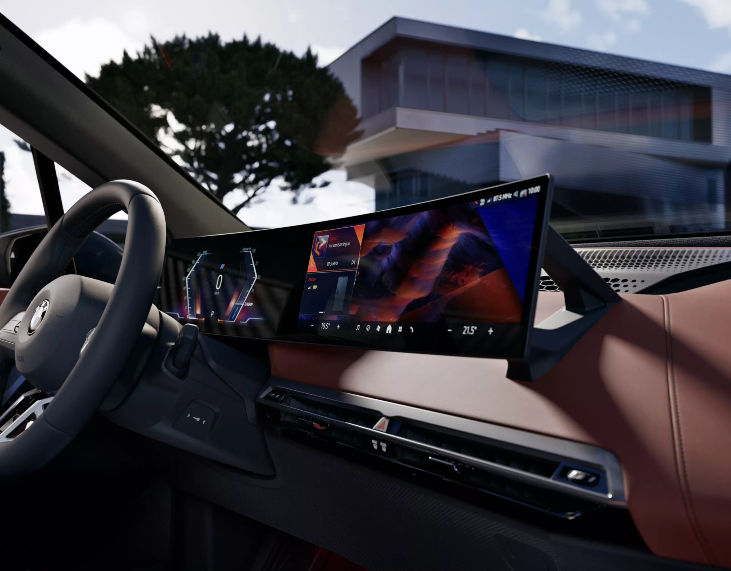 BMW Curved Display ของ BMW iX