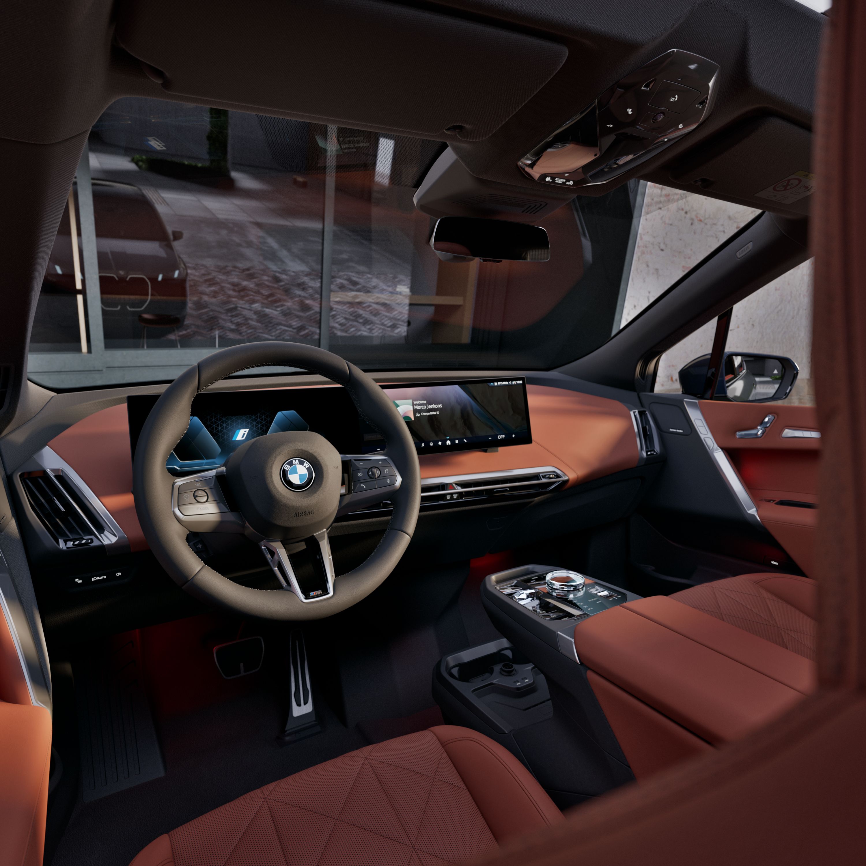 BMW iX M design accents