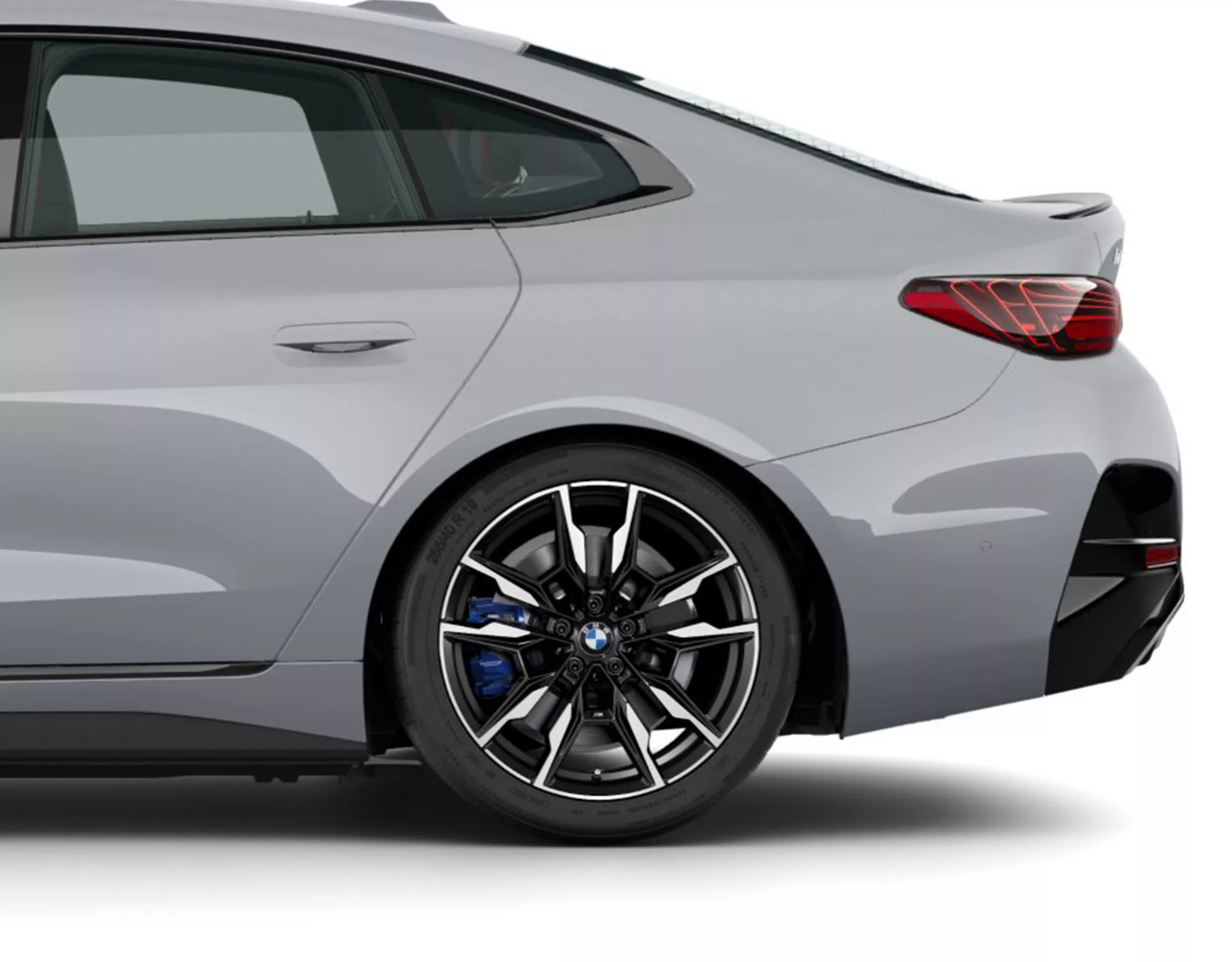 Rodas aerodinâmicas de 20" BMW Individual 862 do BMW i4 M50 xDrive | Bicolor com pneus mistos.