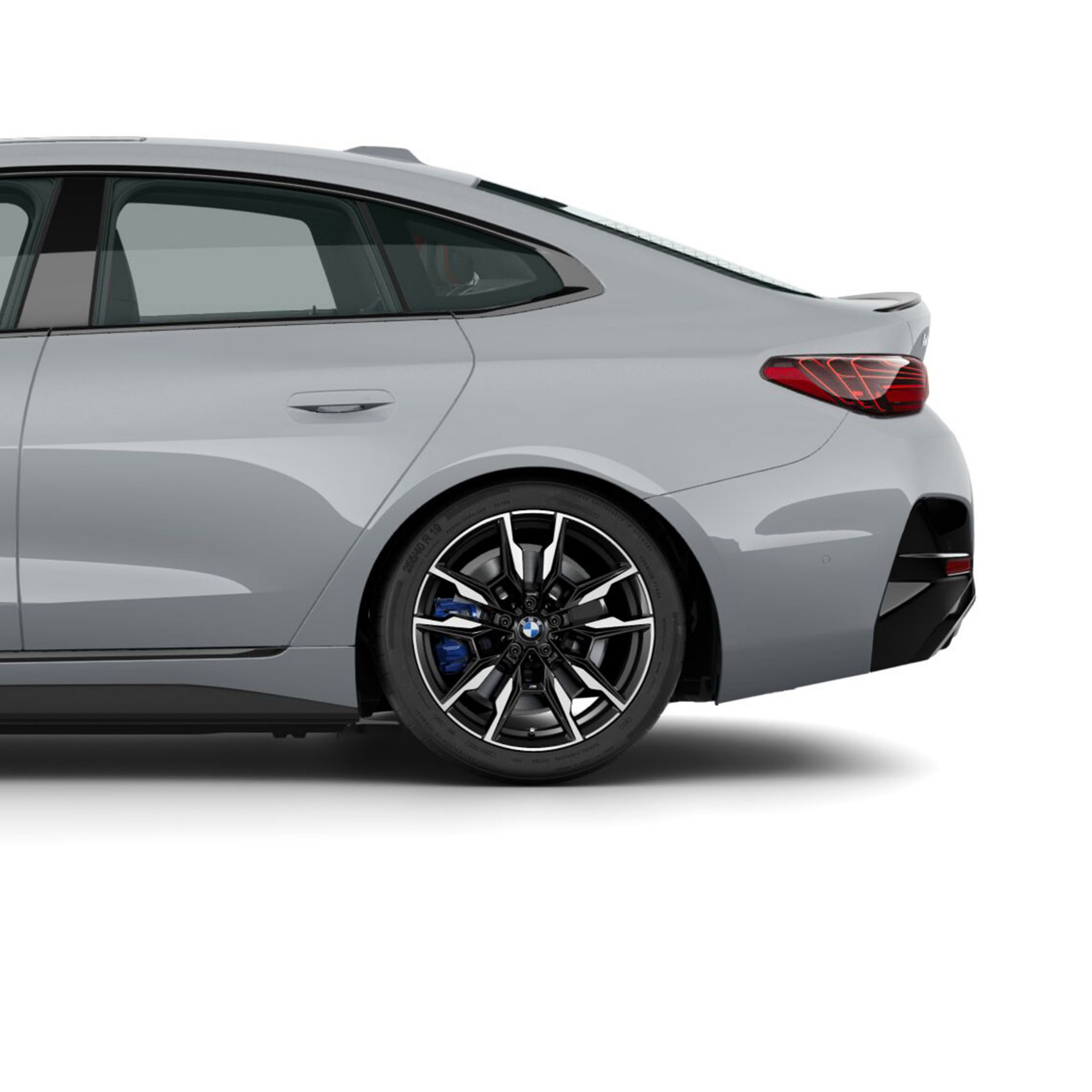 Rodas aerodinâmicas de 20" BMW Individual 862 do BMW i4 M50 xDrive | Bicolor com pneus mistos.