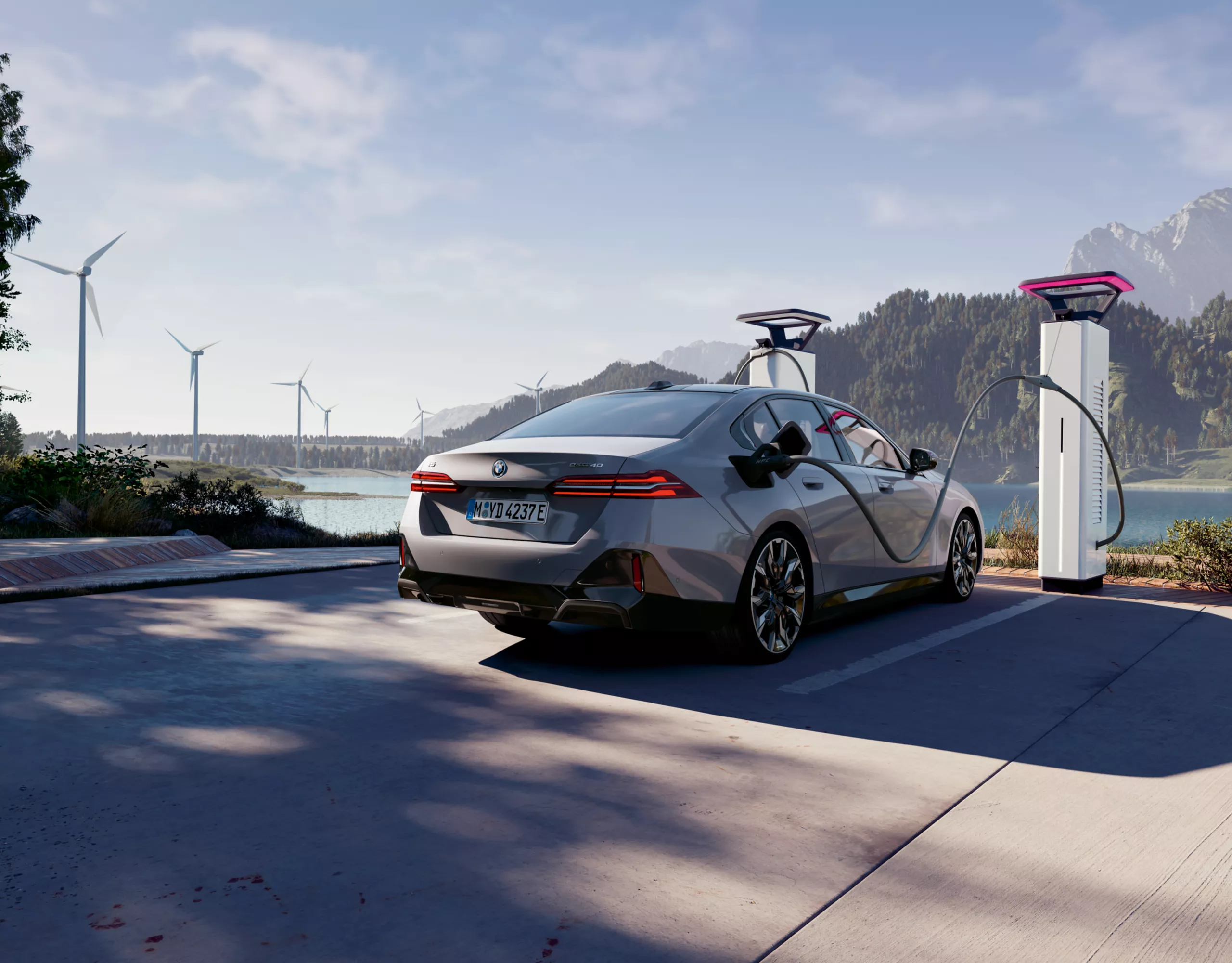 BMW i5 M60 xDrive Touring G61 BEV: Home Charging