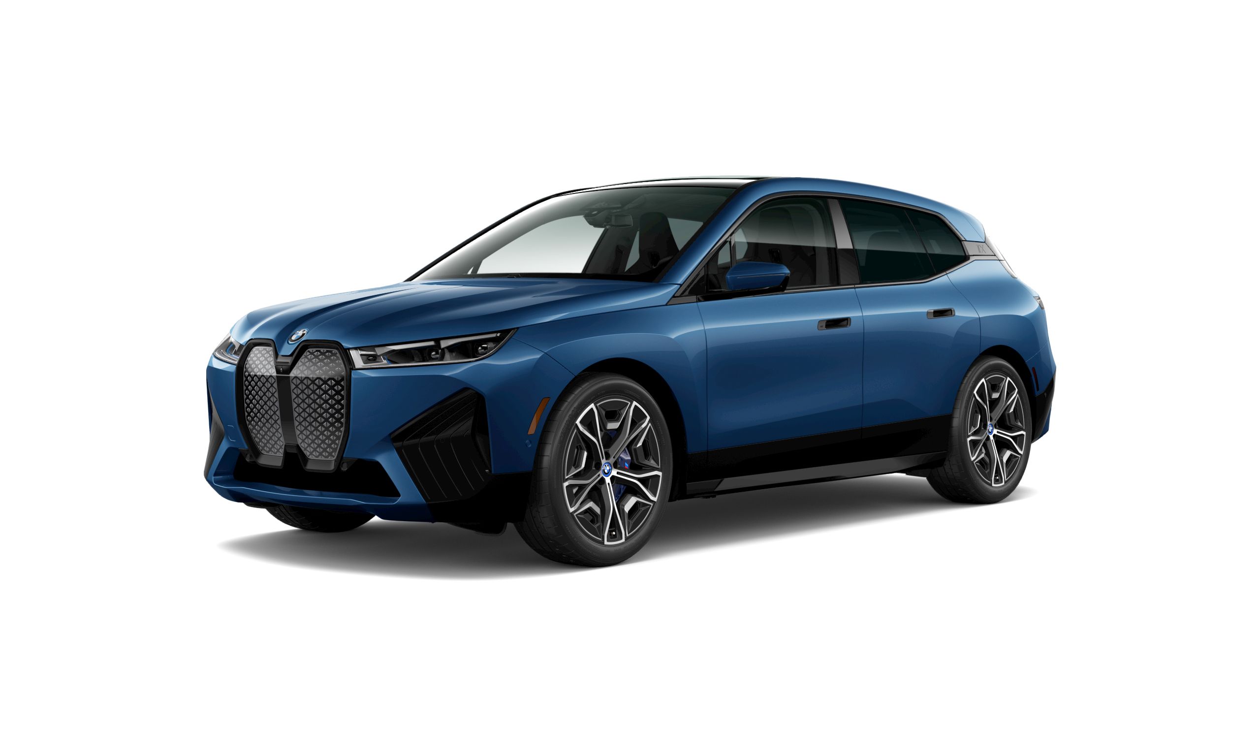 A profile view of the BMW iX M60