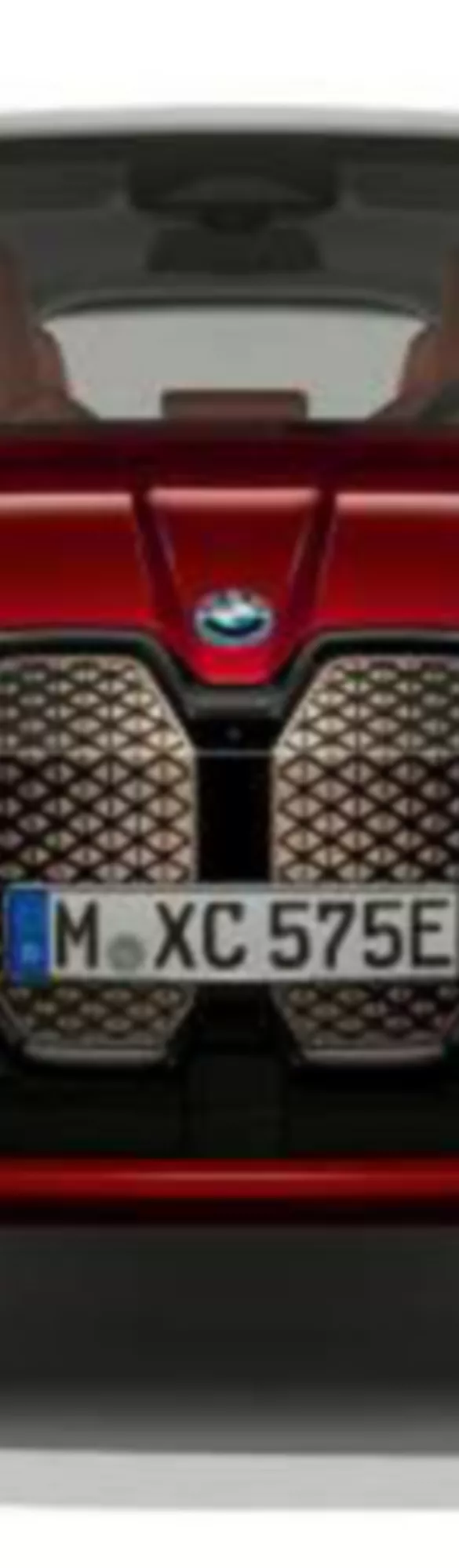 BMW iX1 קונסולה מרכזית עדכנית