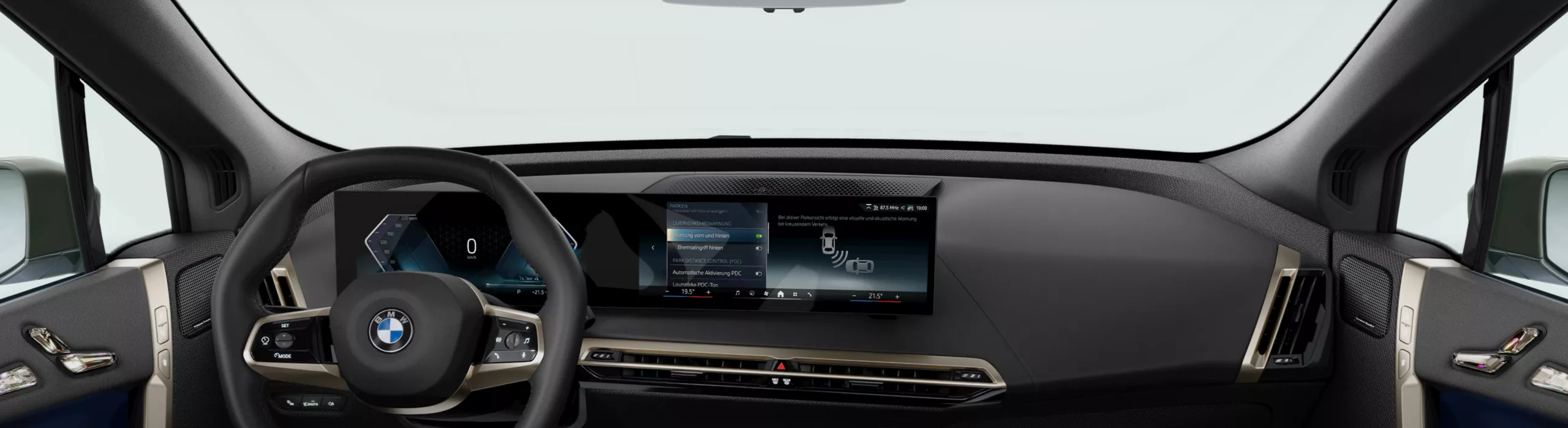 BMW iX image interior design