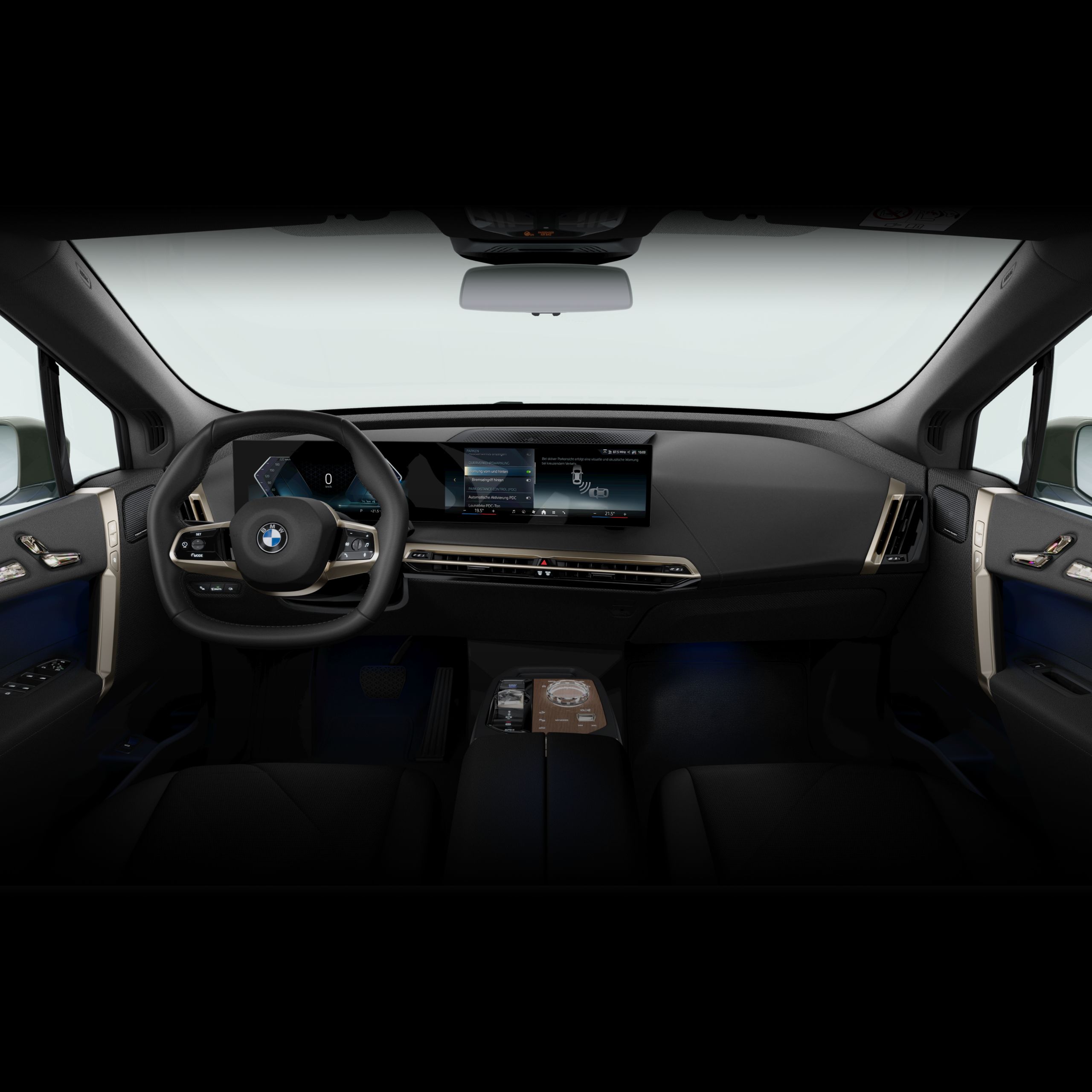 BMW iX image interior design