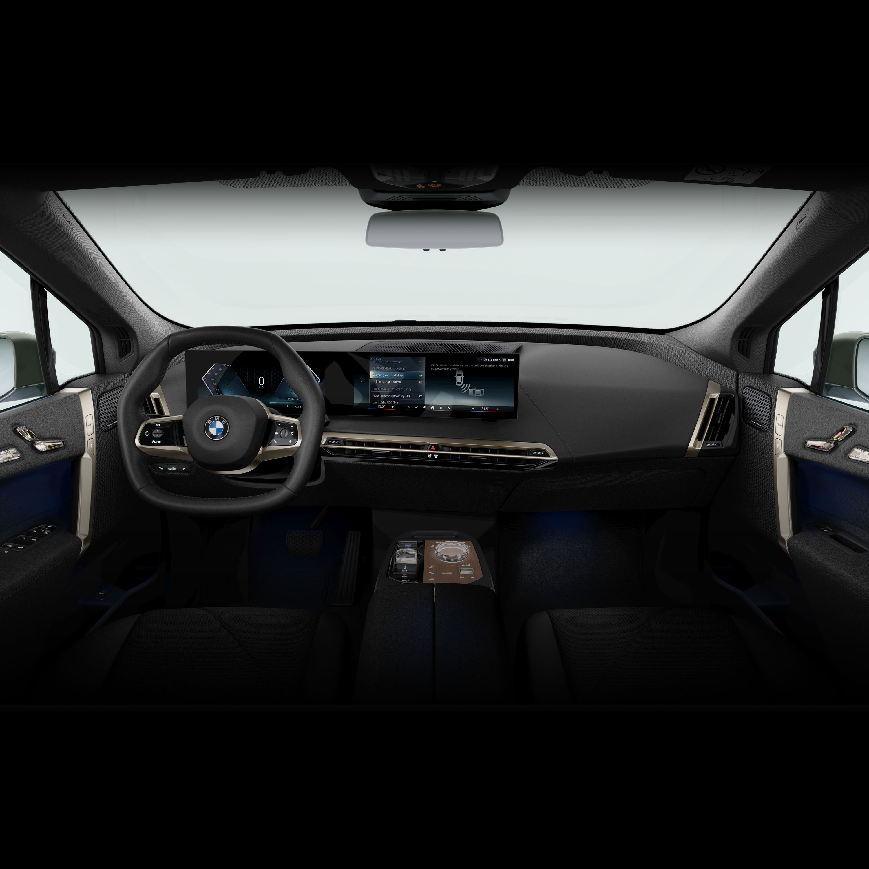 BMW iX image interior design