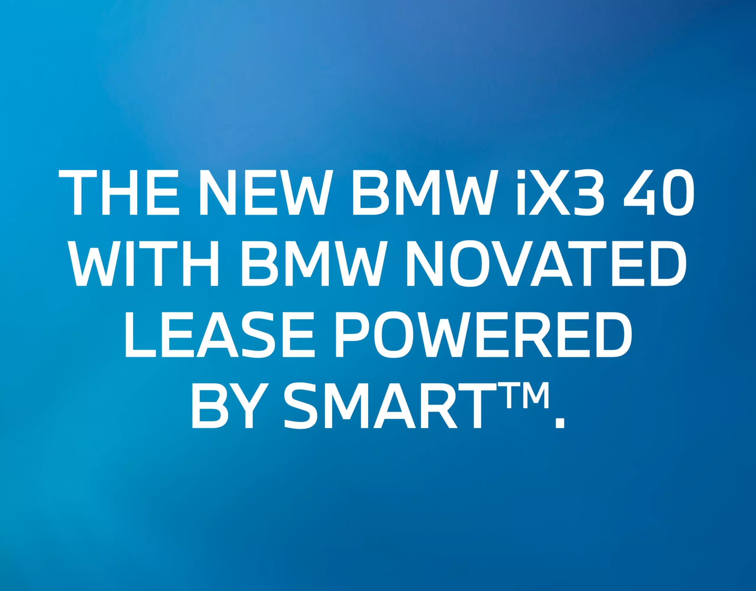 The New BMW iX3 40 with BMW Novated Lease