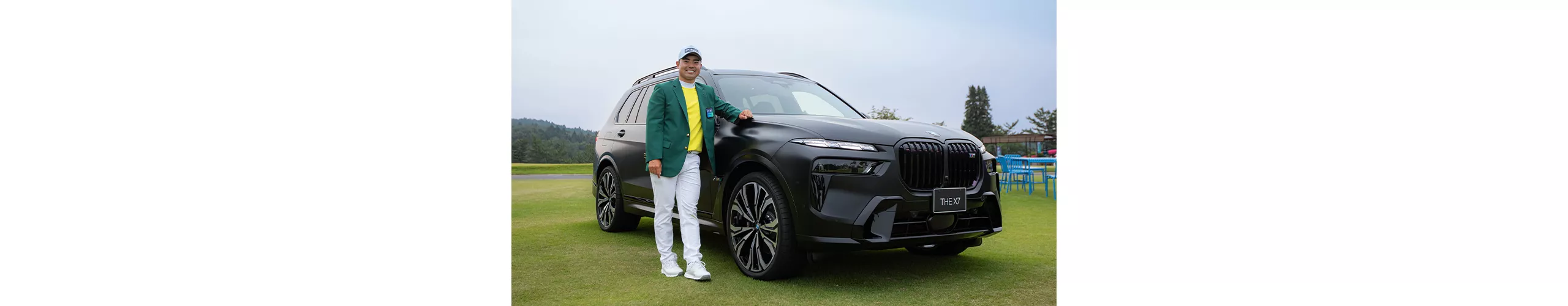蝉川プロと「BMW X7 M60i xDrive BLACK-α」