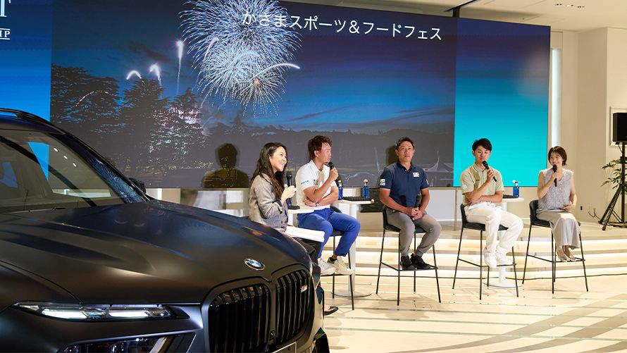 木下稜介選手、堀川未来夢選手、阿久津未来也選手、鷲見玲奈さん