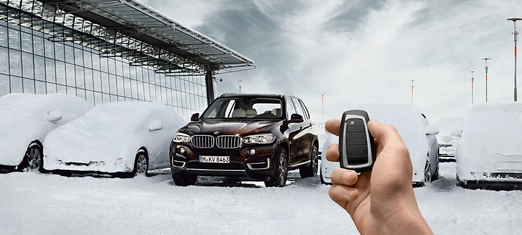 Fjärrstyrning till kupévärmare i BMW